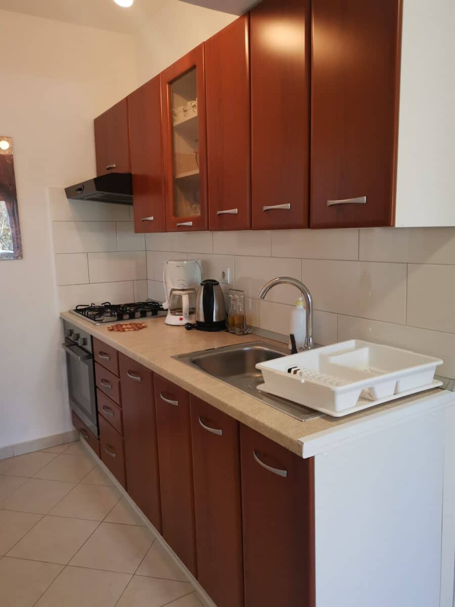 La cucina dell'apartament Alen a Fasana La cucina dell'apartament Alen a Fasana