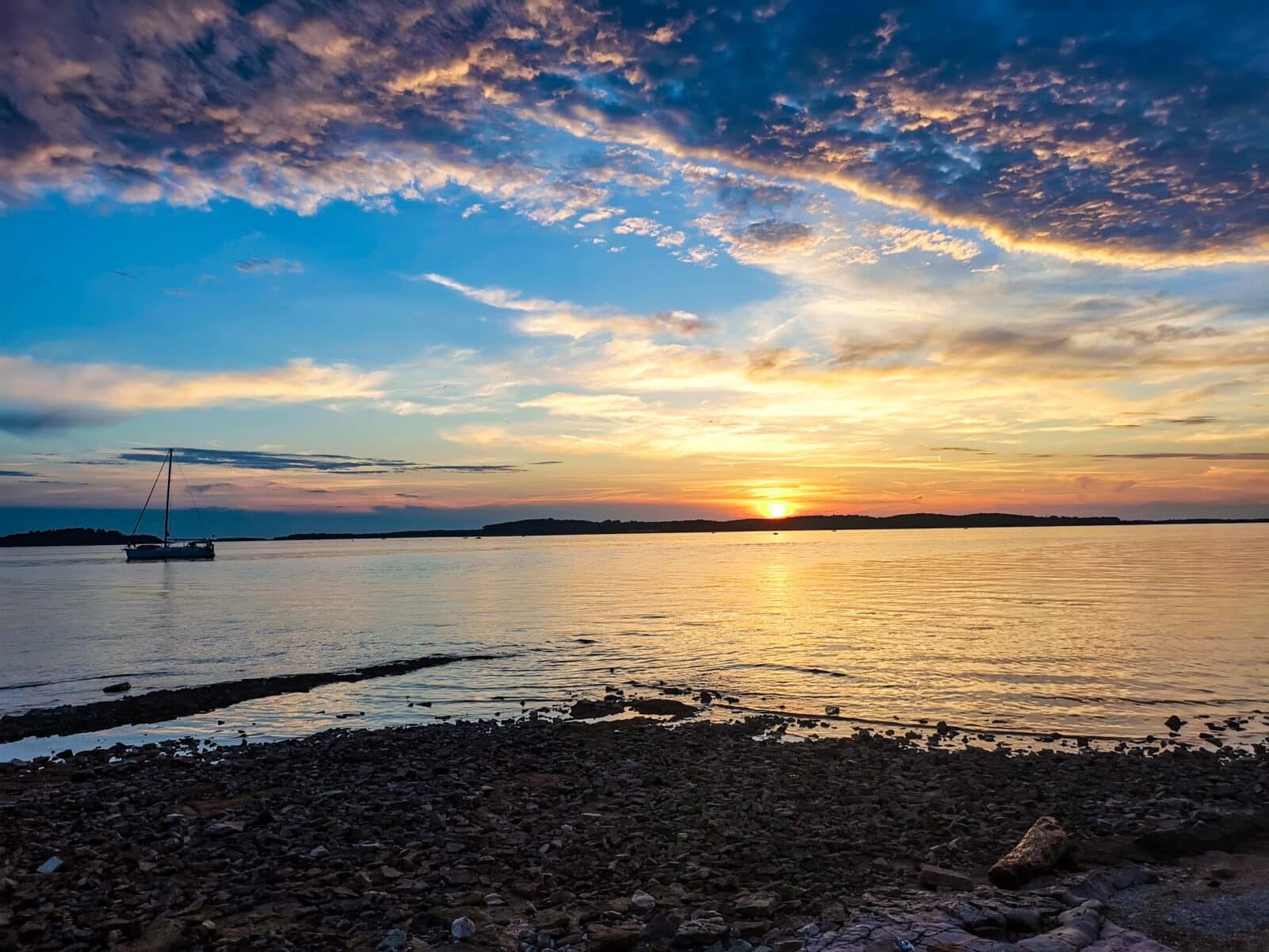 Tramonto a Fasana Tramonto a Fasana