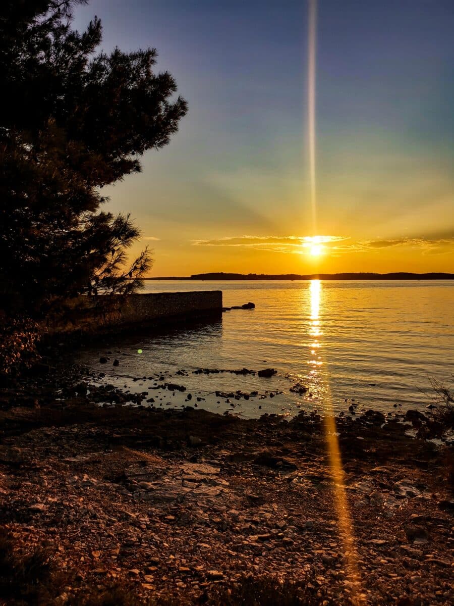 Tramonto a Fasana Tramonto a Fasana