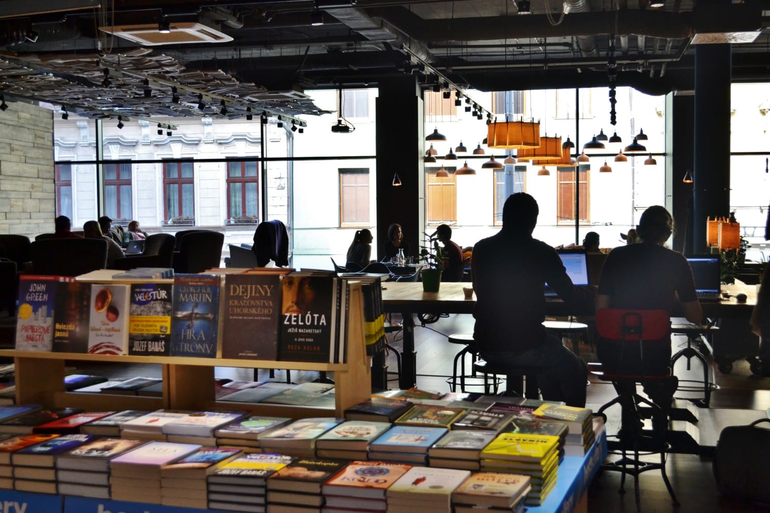 Bratislava Bookshop Cafè Bratislava