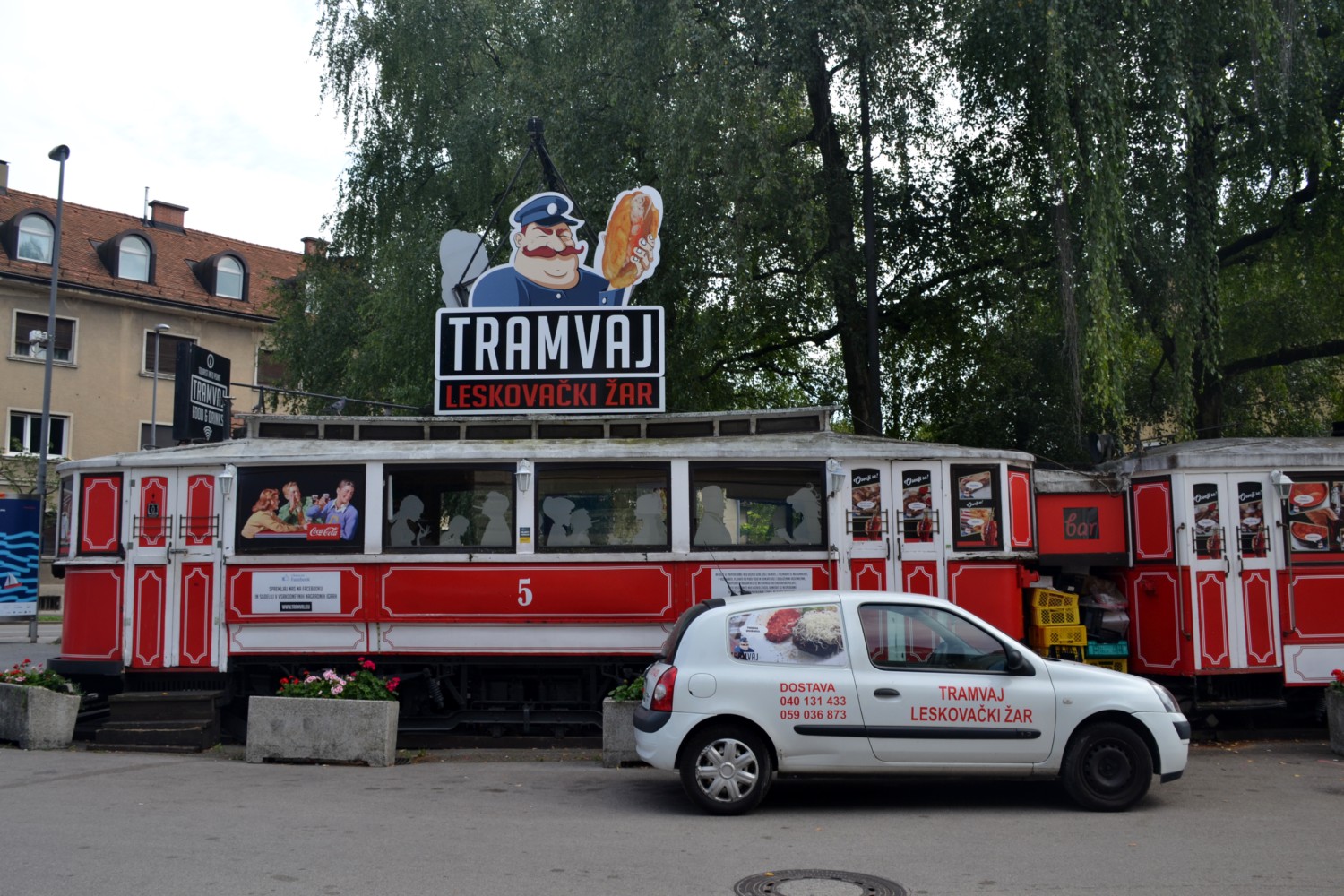 tramvaj dove mangiare a lubiana