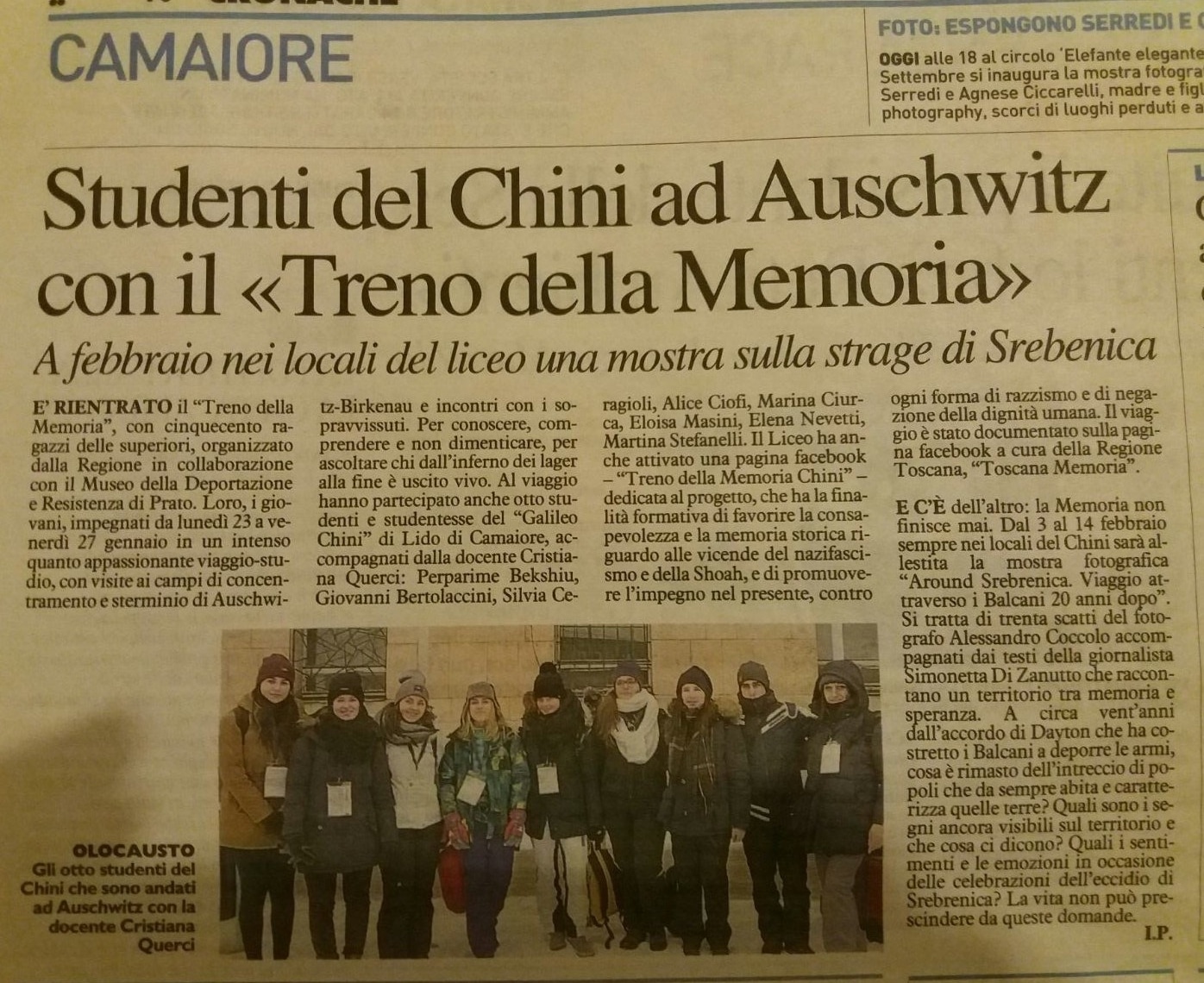 around srebrenica toscana