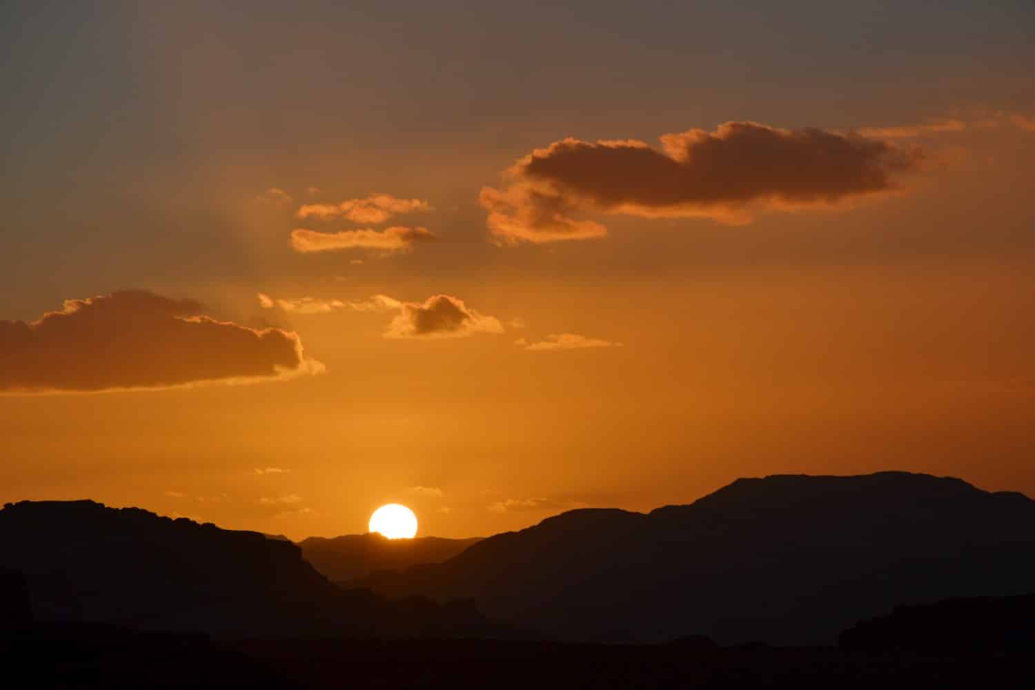 wadi rum deserto della giordania