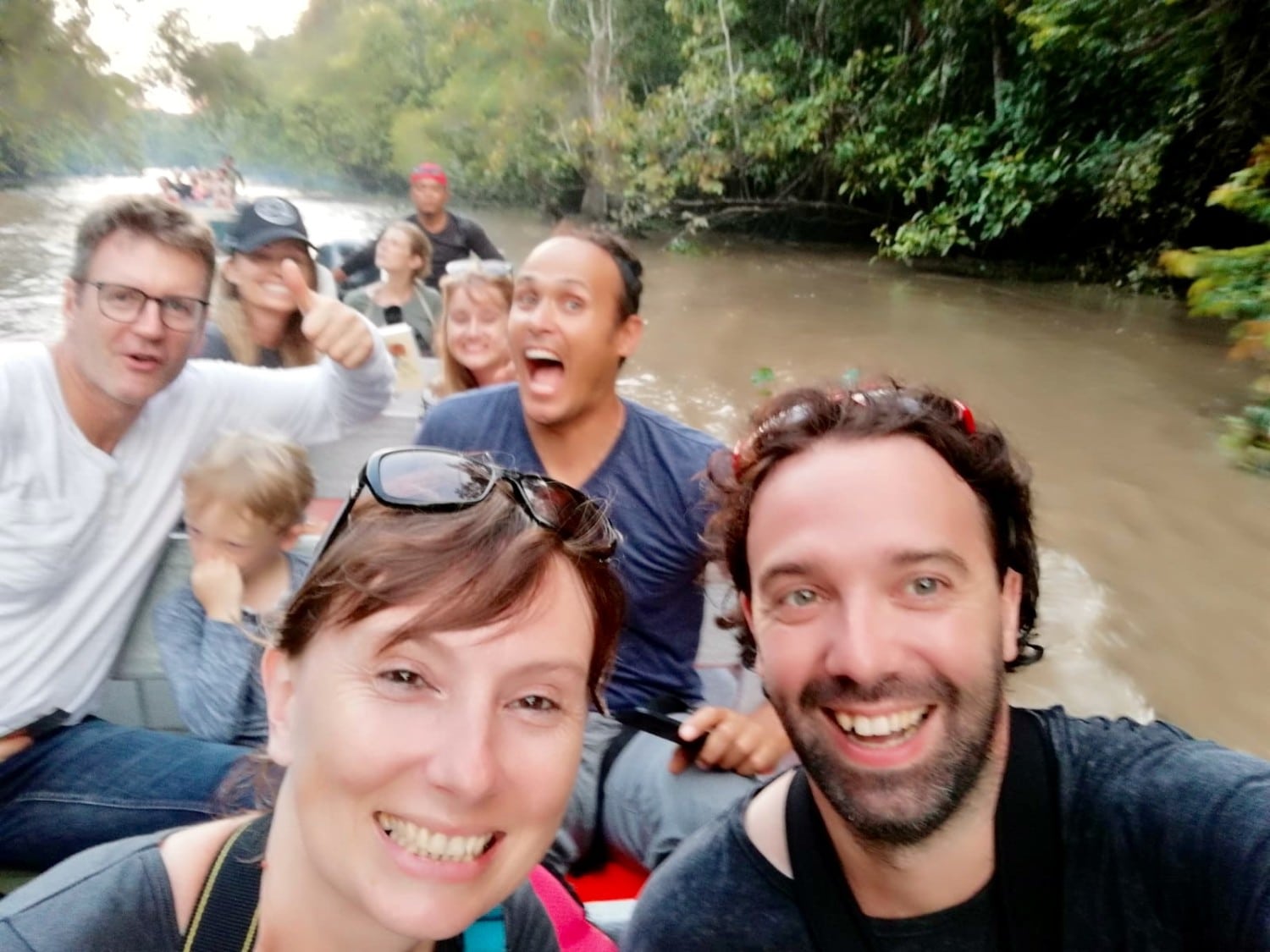 fiume kinabatangan borneo