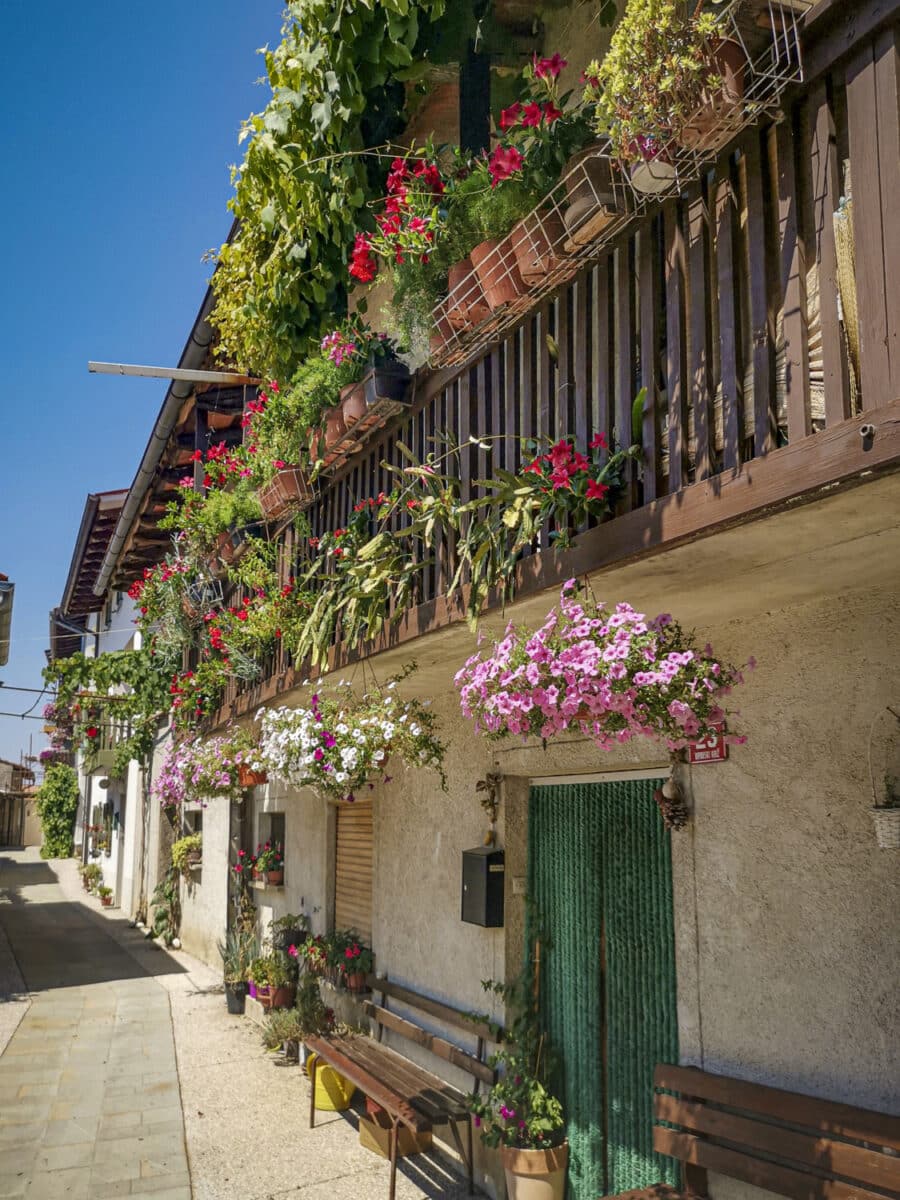 3. Il villaggio di Vipavski Kriz 3. Il villaggio di Vipavski Kriz