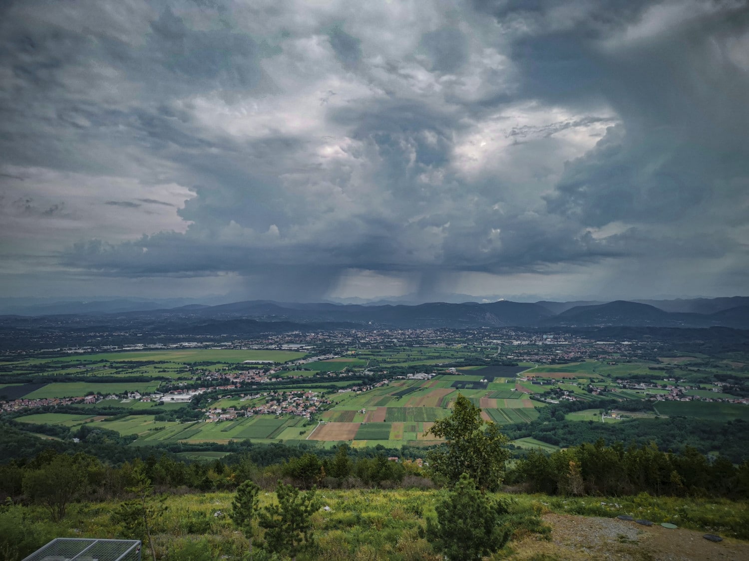 Panorama dal Cerje Panorama dal Cerje