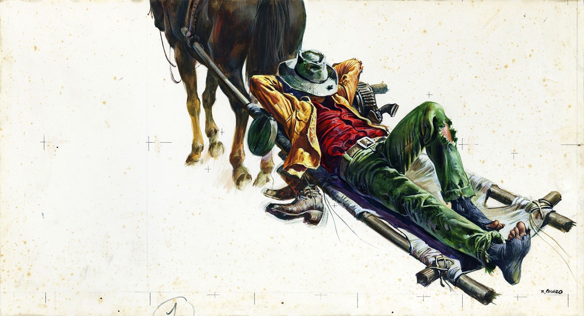 Lo chiamavano Trinità, 1970, Italia. Western, Originale. Archivio Casaro