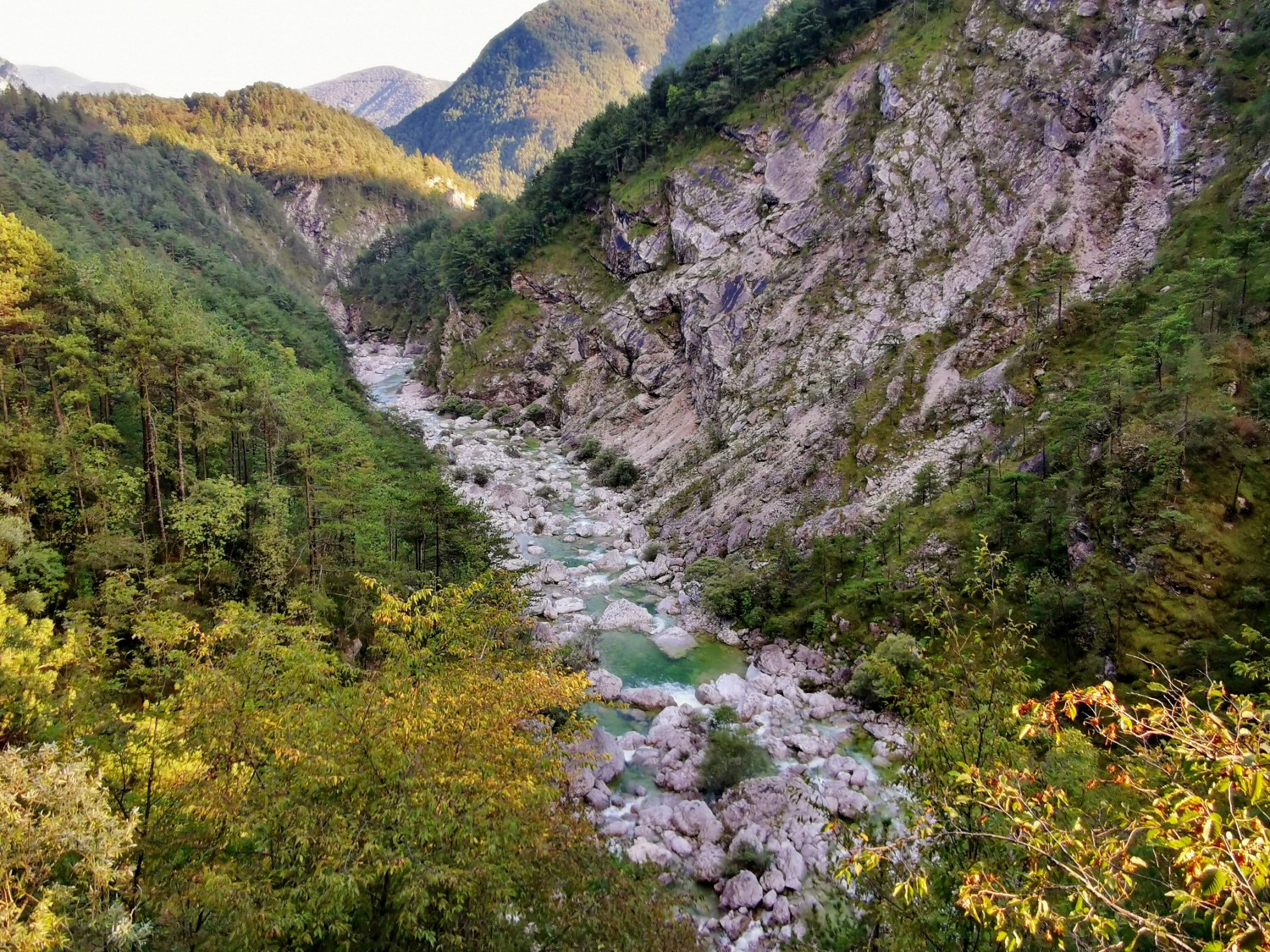 val tramontina itinerario pozze smeraldine val tramontina itinerario pozze smeraldine