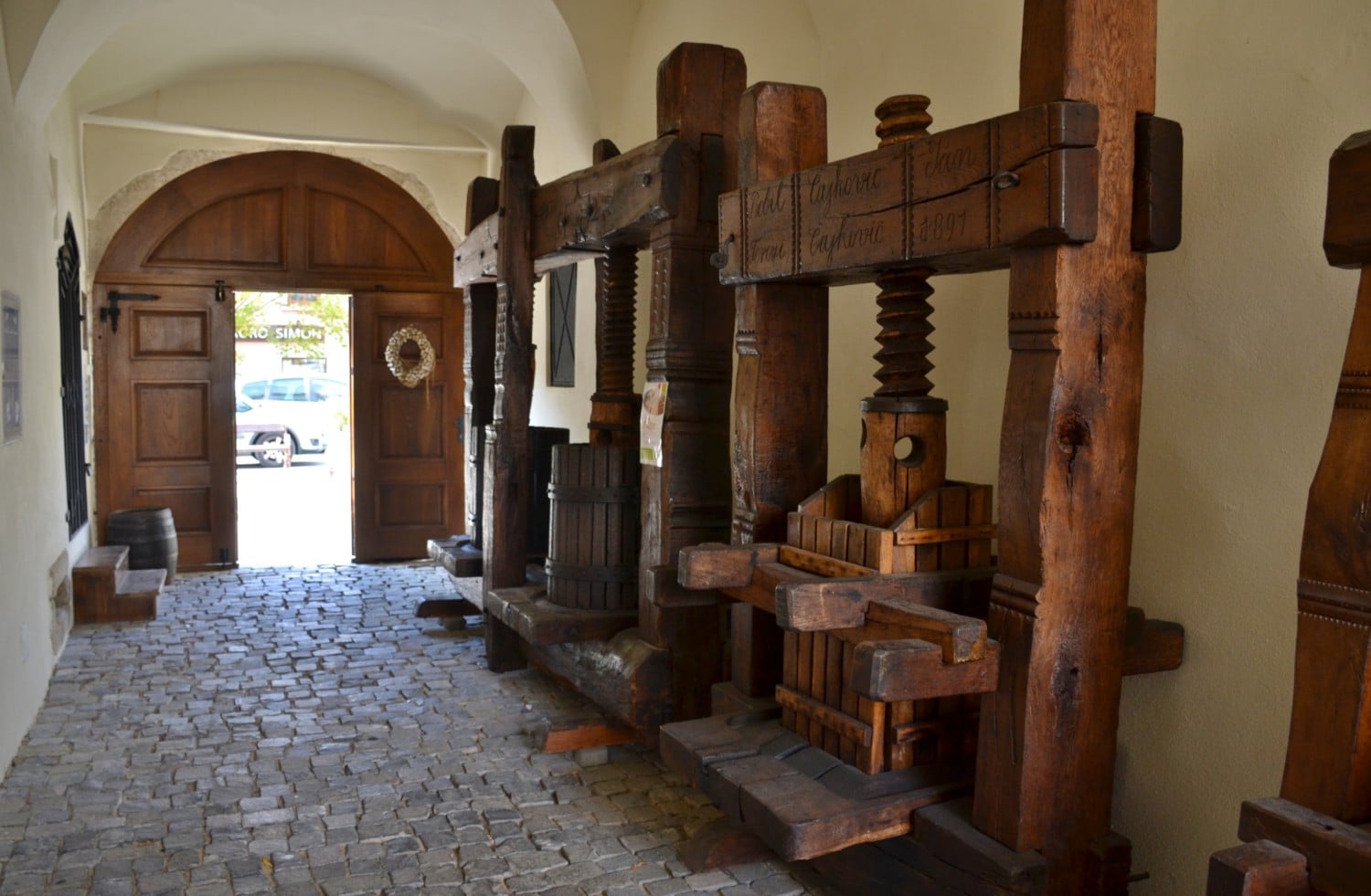 Il centro storico di Pezinok Il centro storico di Pezinok