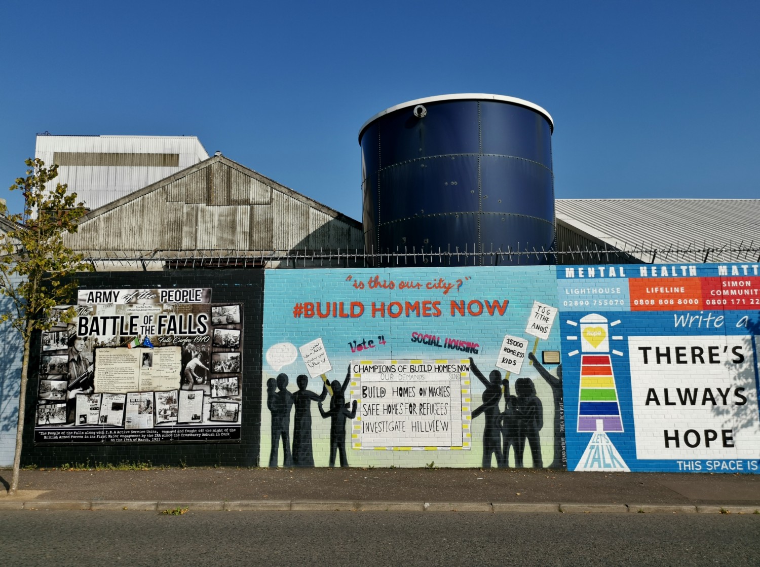 Murales nel Gaeltacht Quarter Murales nel Gaeltacht Quarter