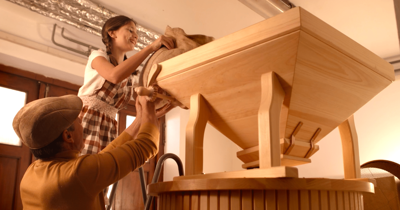 Coltivazione dei cereali alla Fattoria Na hribu Coltivazione dei cereali alla Fattoria Na hribu