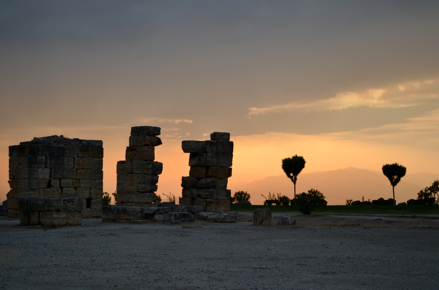 Il sito archeologico di Hyerapolis Il sito archeologico di Hyerapolis