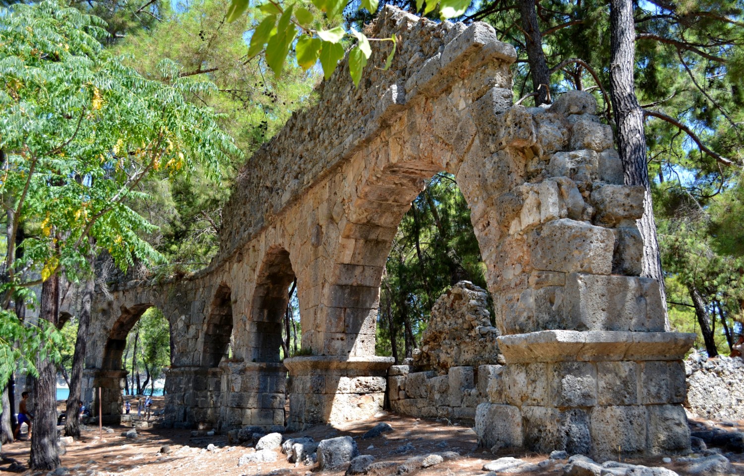 acquedotto Phaselis acquedotto Phaselis