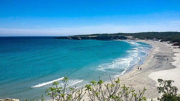 La spiaggia di Torre dell'Orso La spiaggia di Torre dell'Orso