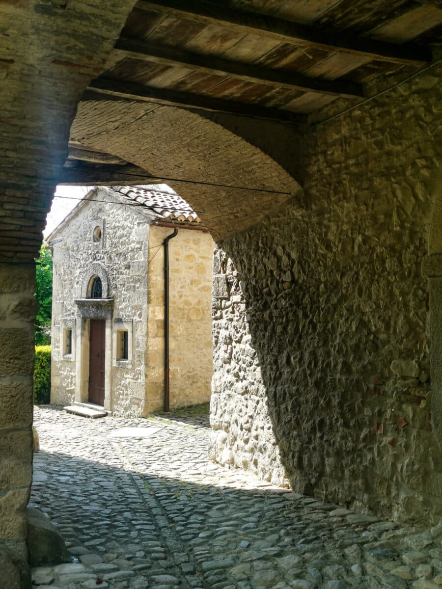 Uno scorcio del borgo Uno scorcio del borgo