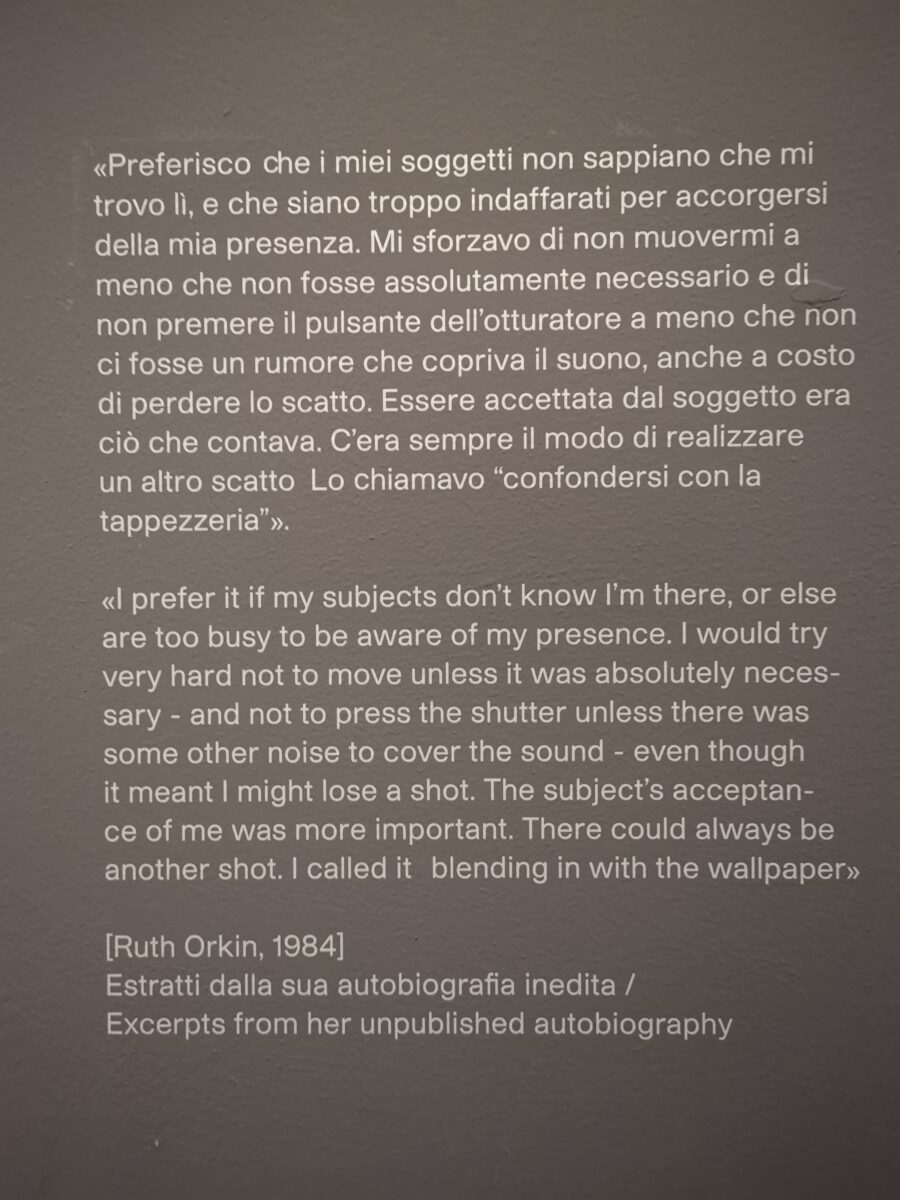 Un estratto dall'autobiografia inedita di Ruth Orkin Un estratto dall'autobiografia inedita di Ruth Orkin
