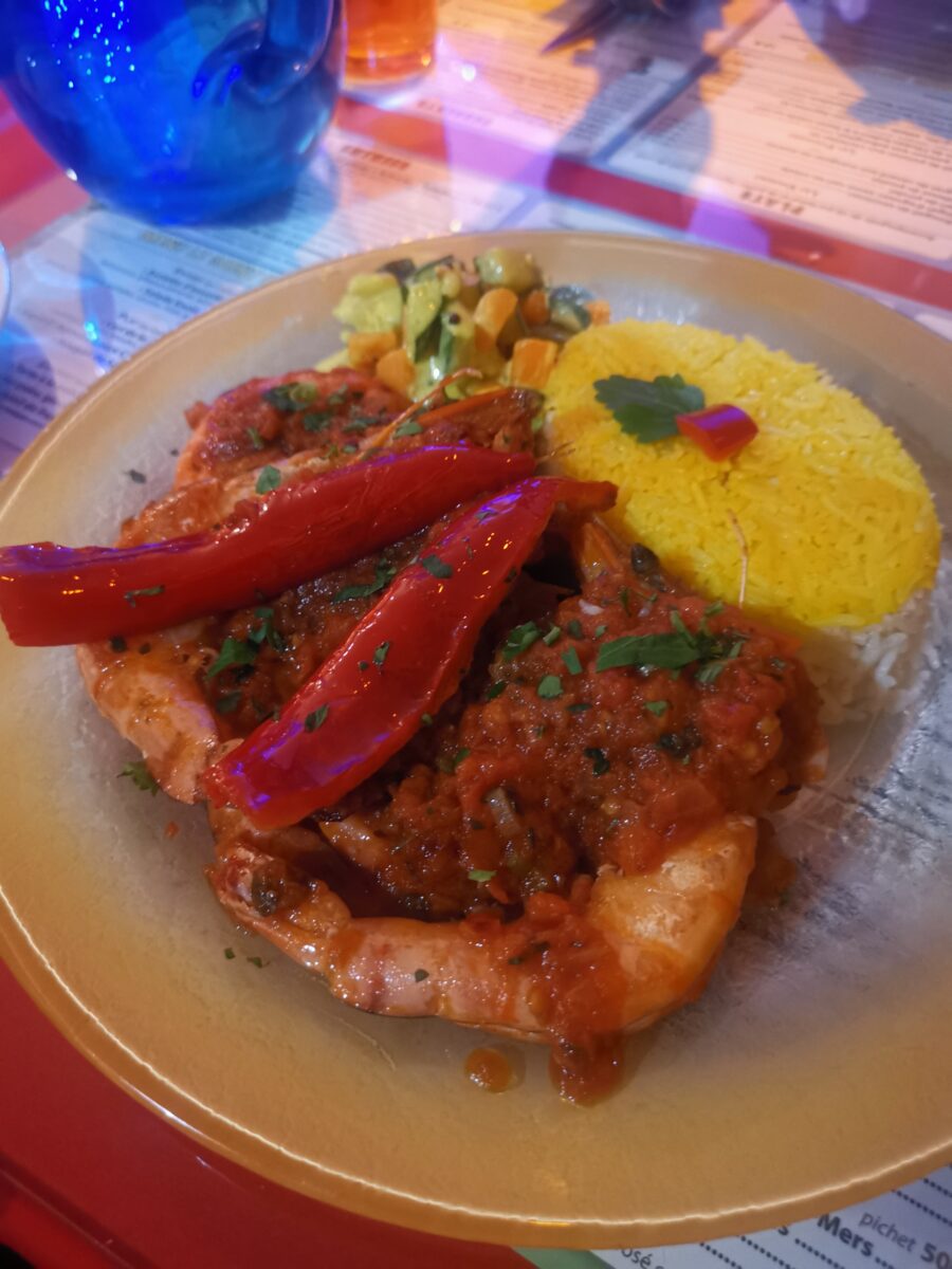 Gamberi alla salsa creola mauriziana Gamberi alla salsa creola mauriziana