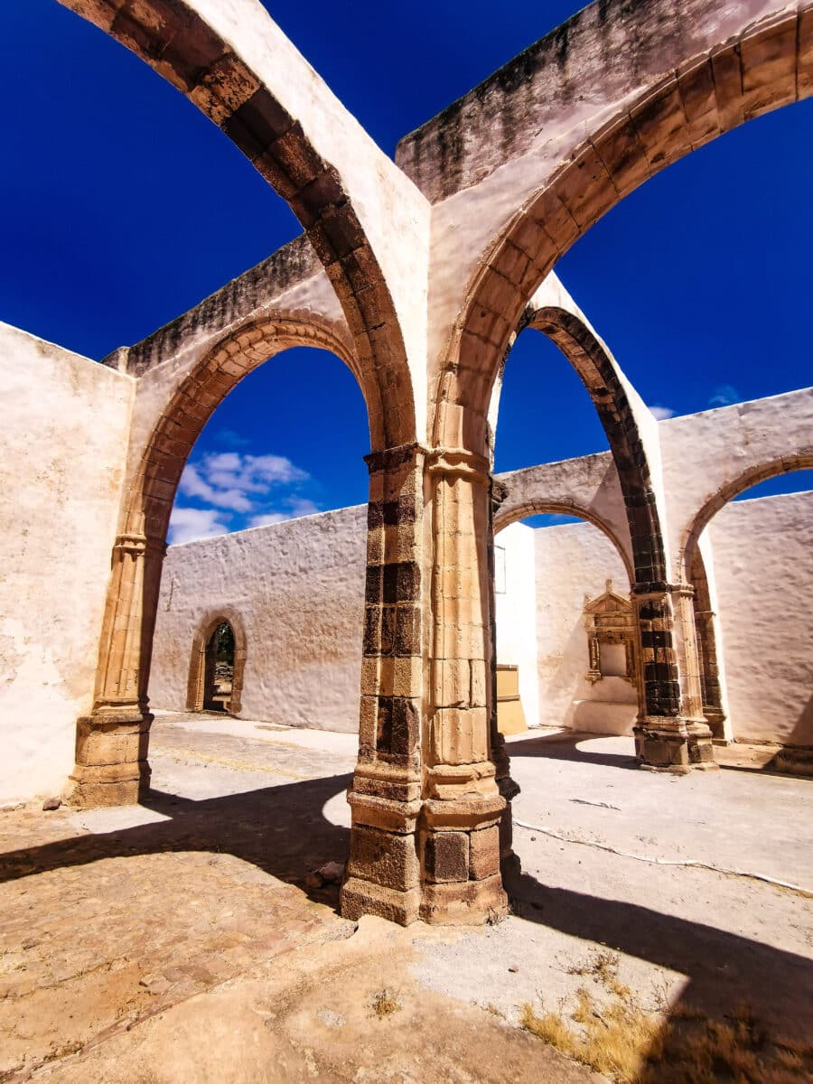 Le rovine del monastero di Betancuria Le rovine del monastero di Betancuria