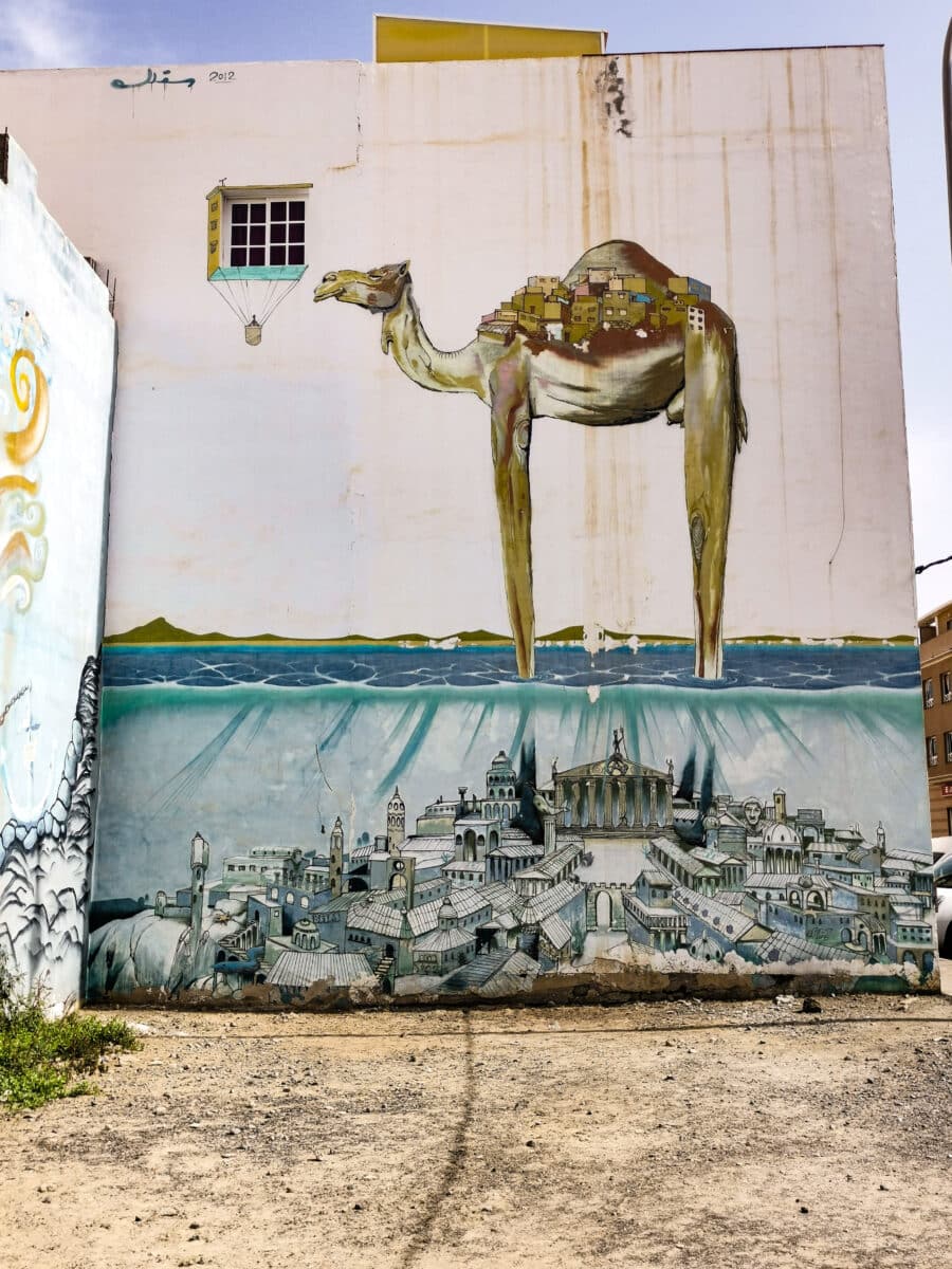 Street art a Gran Tarajal Street art a Gran Tarajal