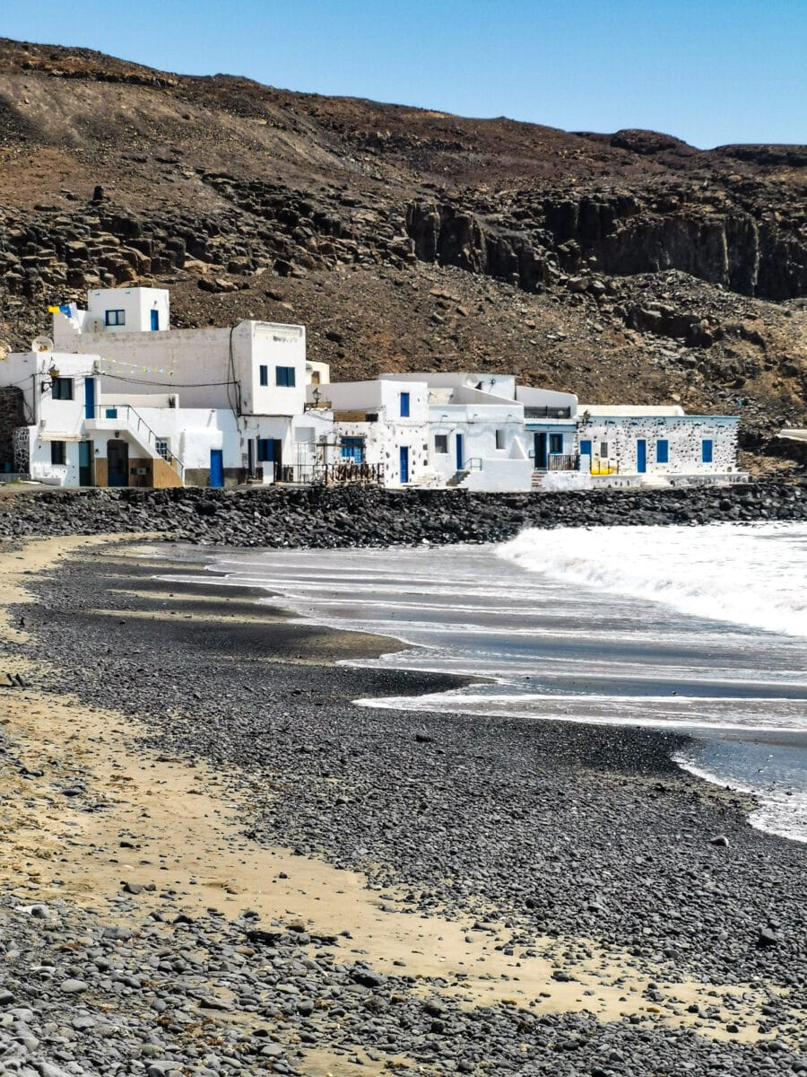 La spiaggia di Pozo Negro La spiaggia di Pozo Negro