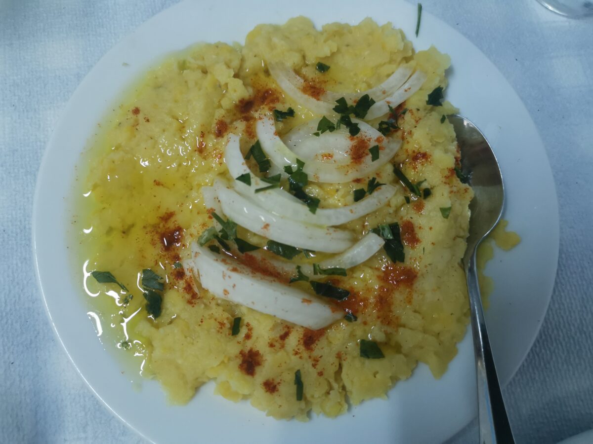 Piatto di fave Piatto di fave