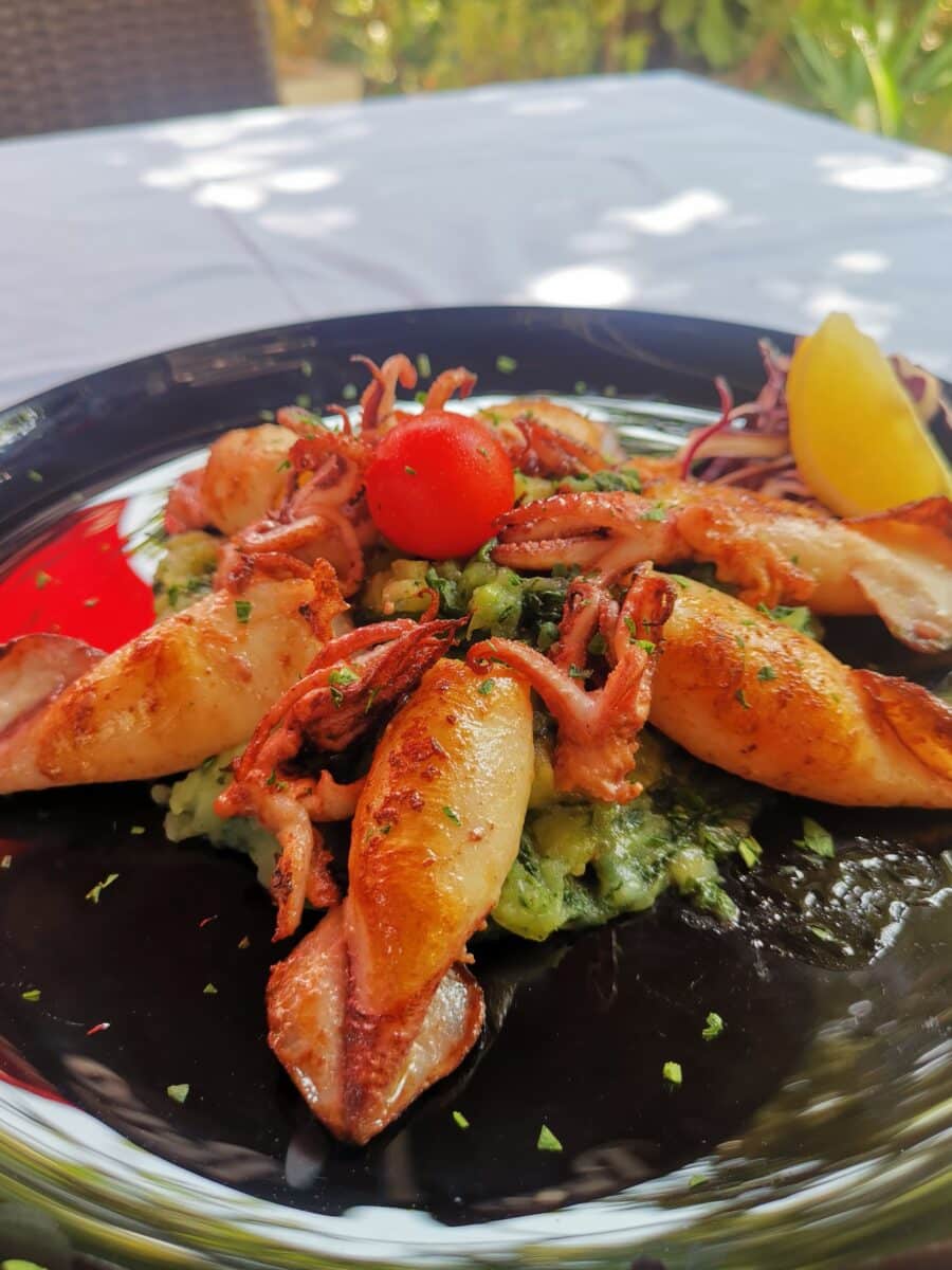 Calamari alla griglia Calamari alla griglia