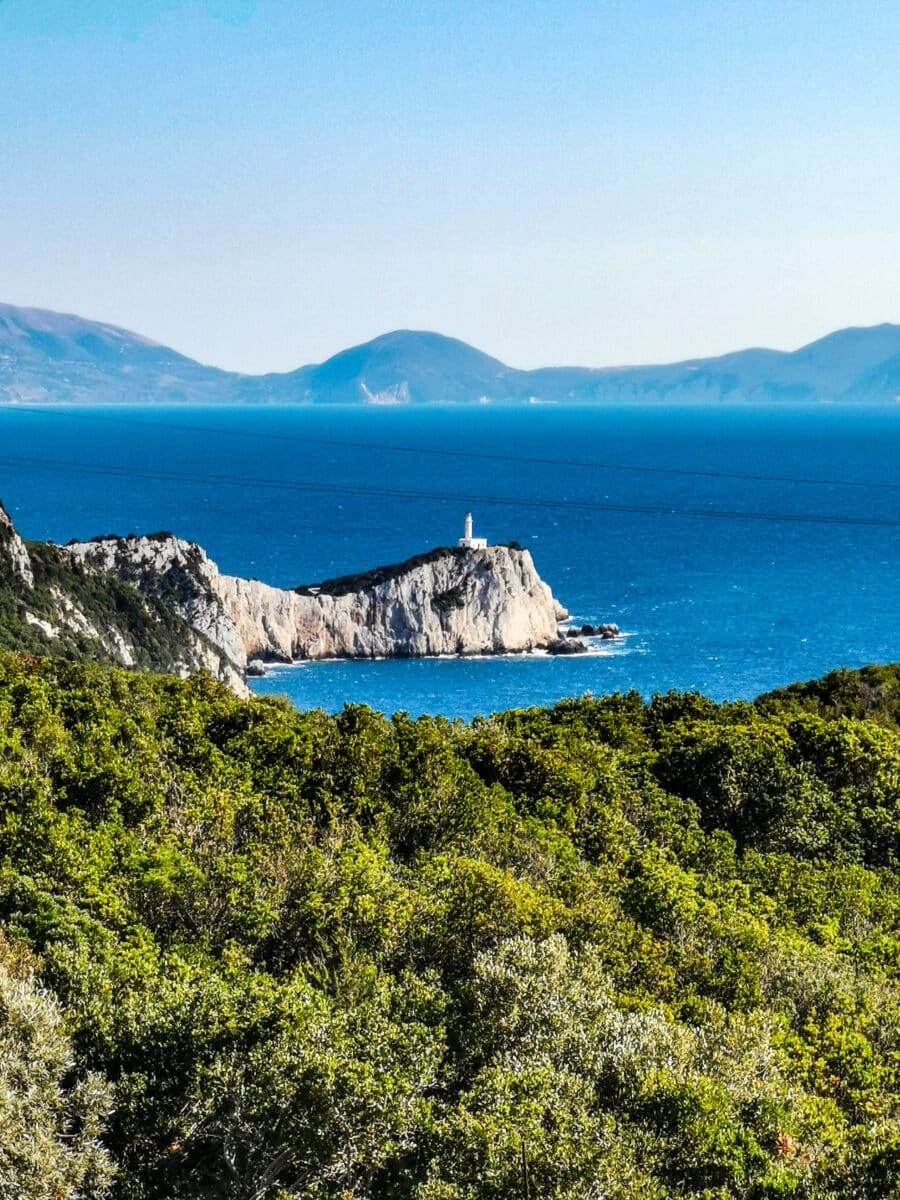 Il faro di Capo Lefkas Il faro di Capo Lefkas