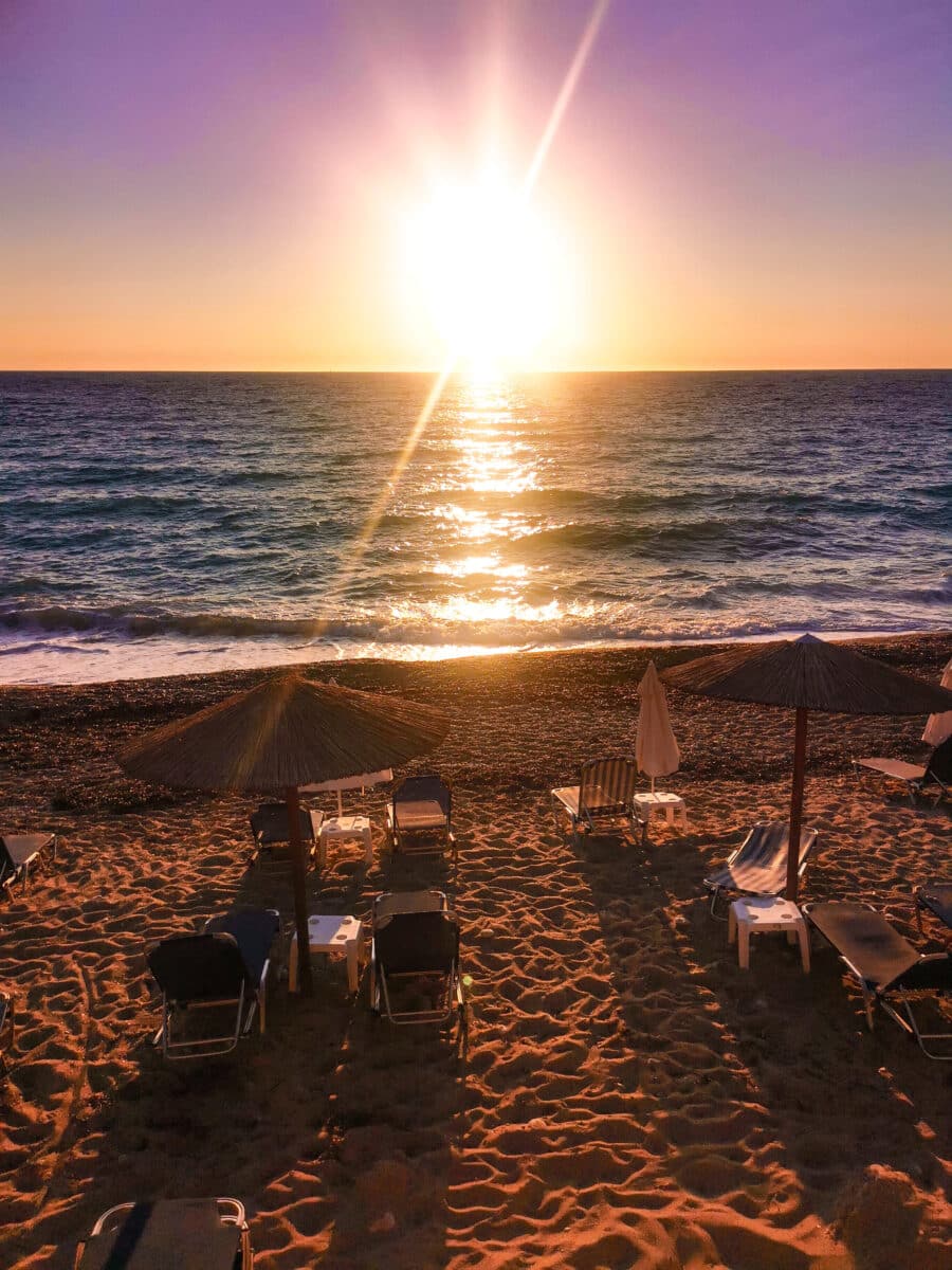 Pefkoulia beach Pefkoulia beach