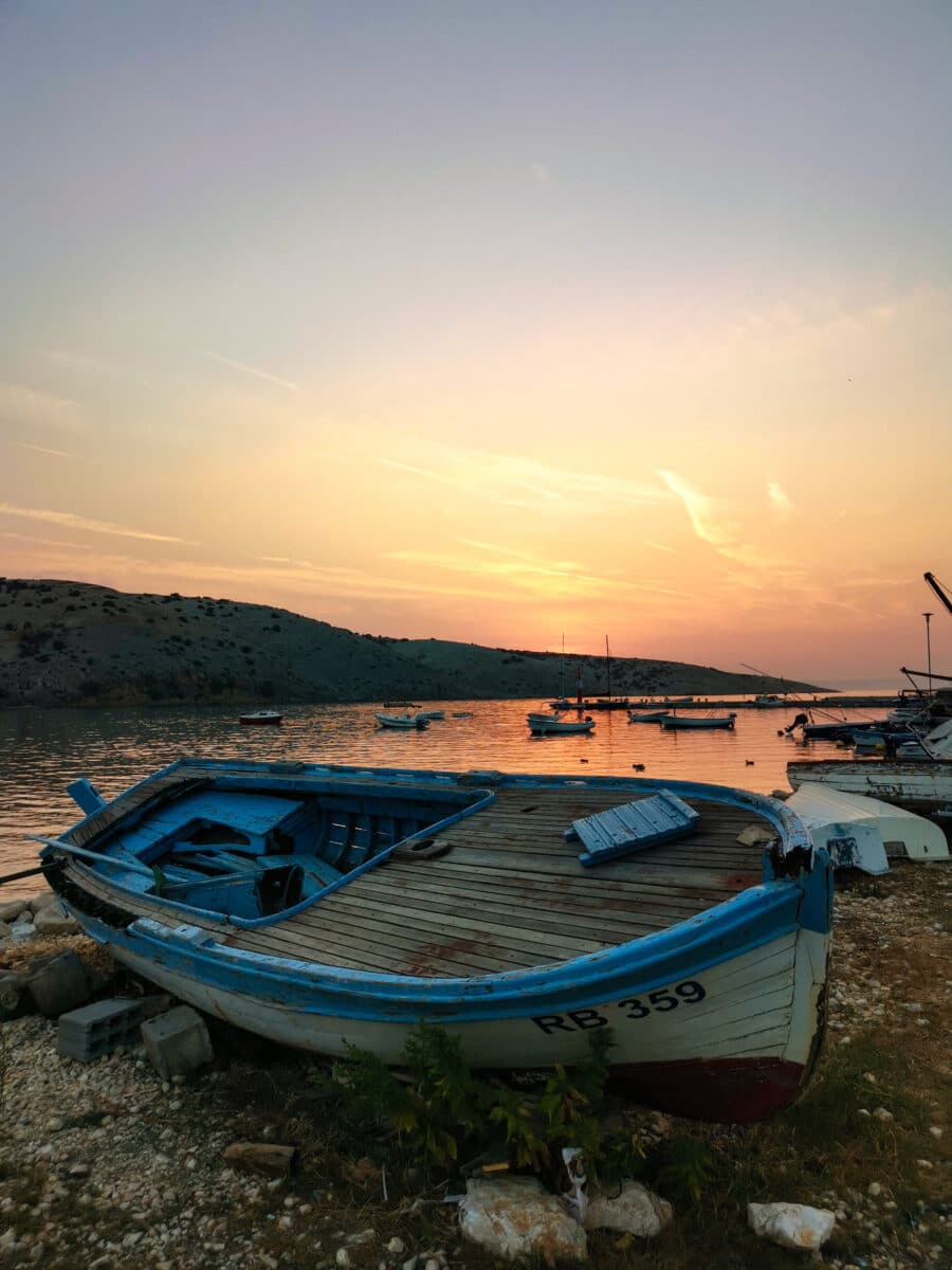 Tramonto a Lopar Tramonto a Lopar