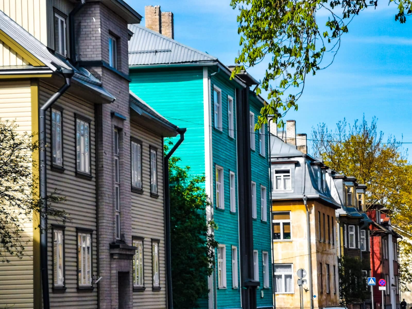 Le case di legno di Kalamaja Le case di legno di Kalamaja