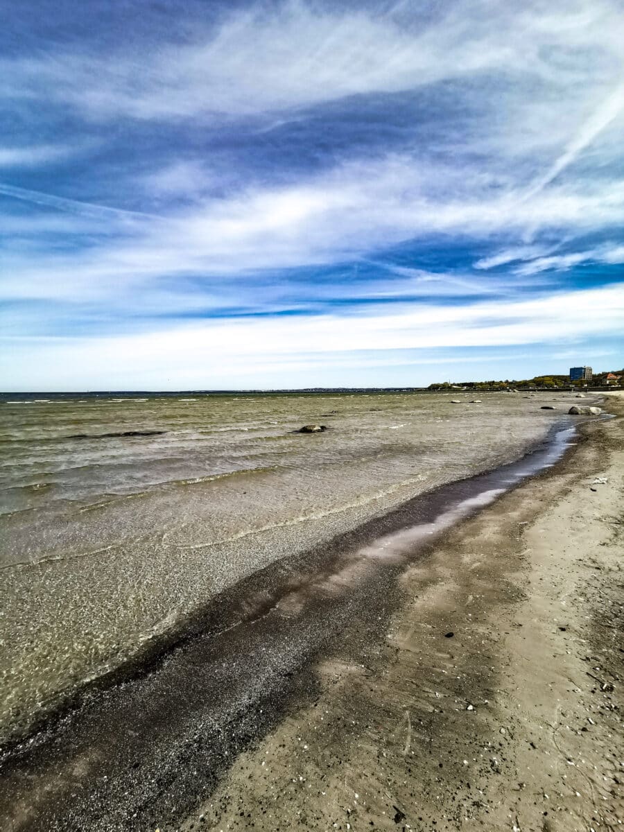 La spiaggia di Pirita La spiaggia di Pirita