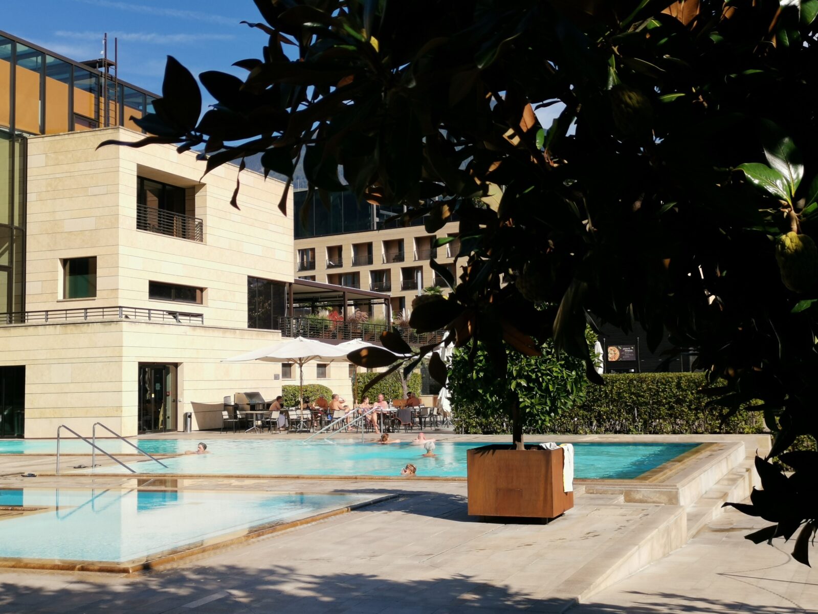 Alcune delle vasche esterne Alcune delle vasche esterne