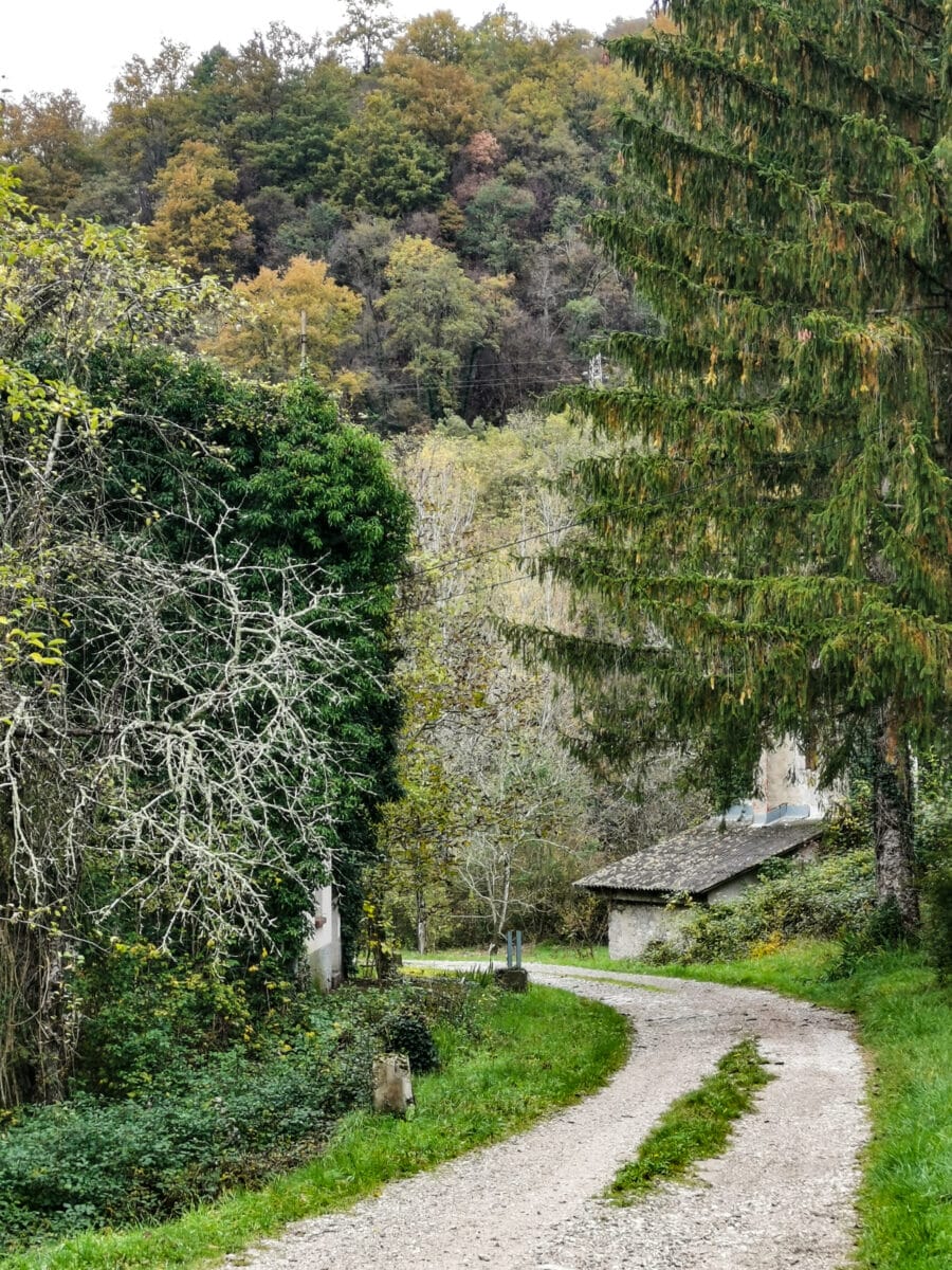 Lungo la valle dello Judrio Lungo la valle dello Judrio