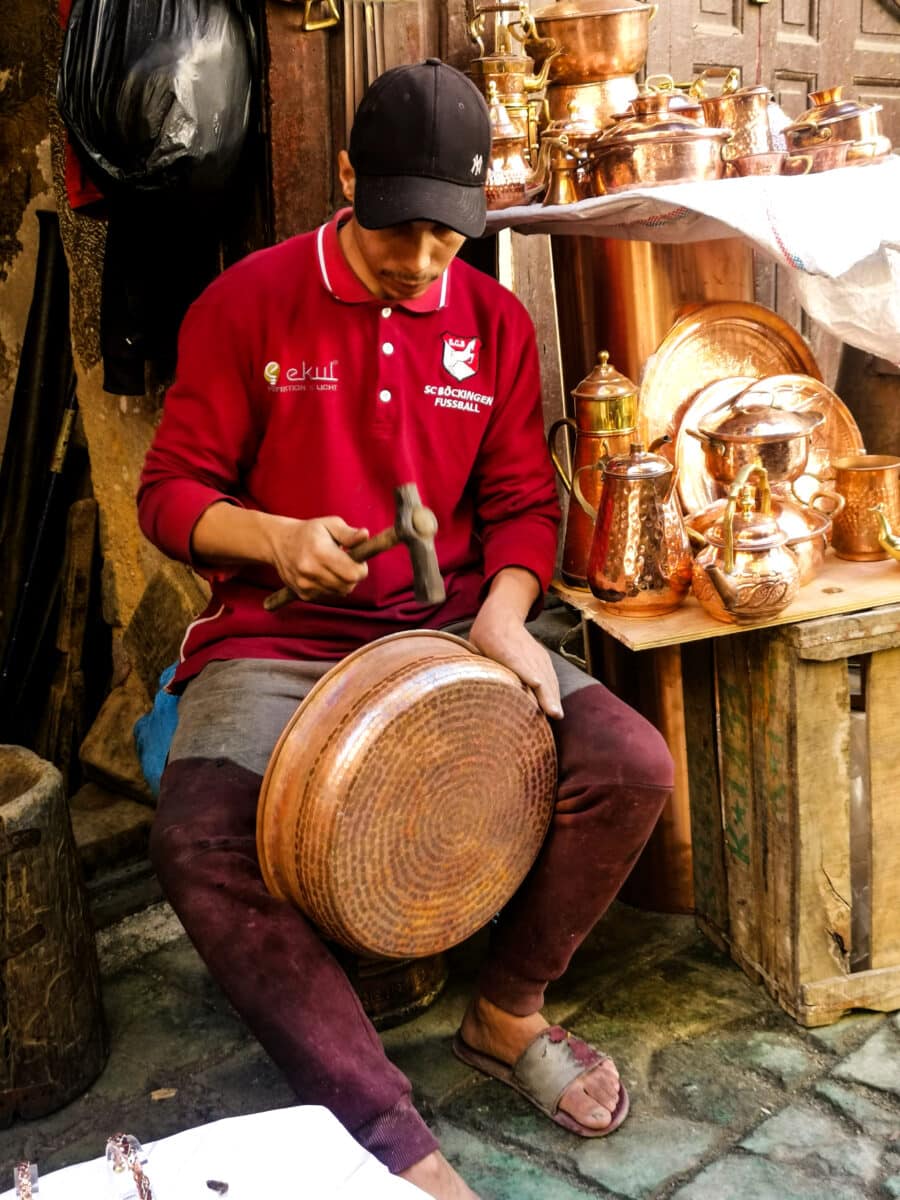 Artigiano dell'ottone Artigiano dell'ottone