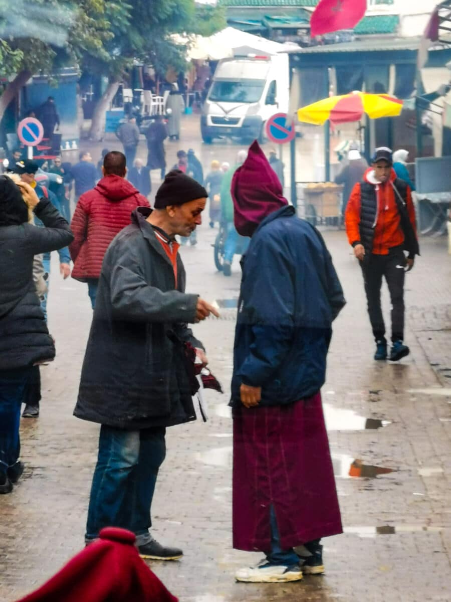 Lungo le strade di Moulay Idriss Lungo le strade di Moulay Idriss