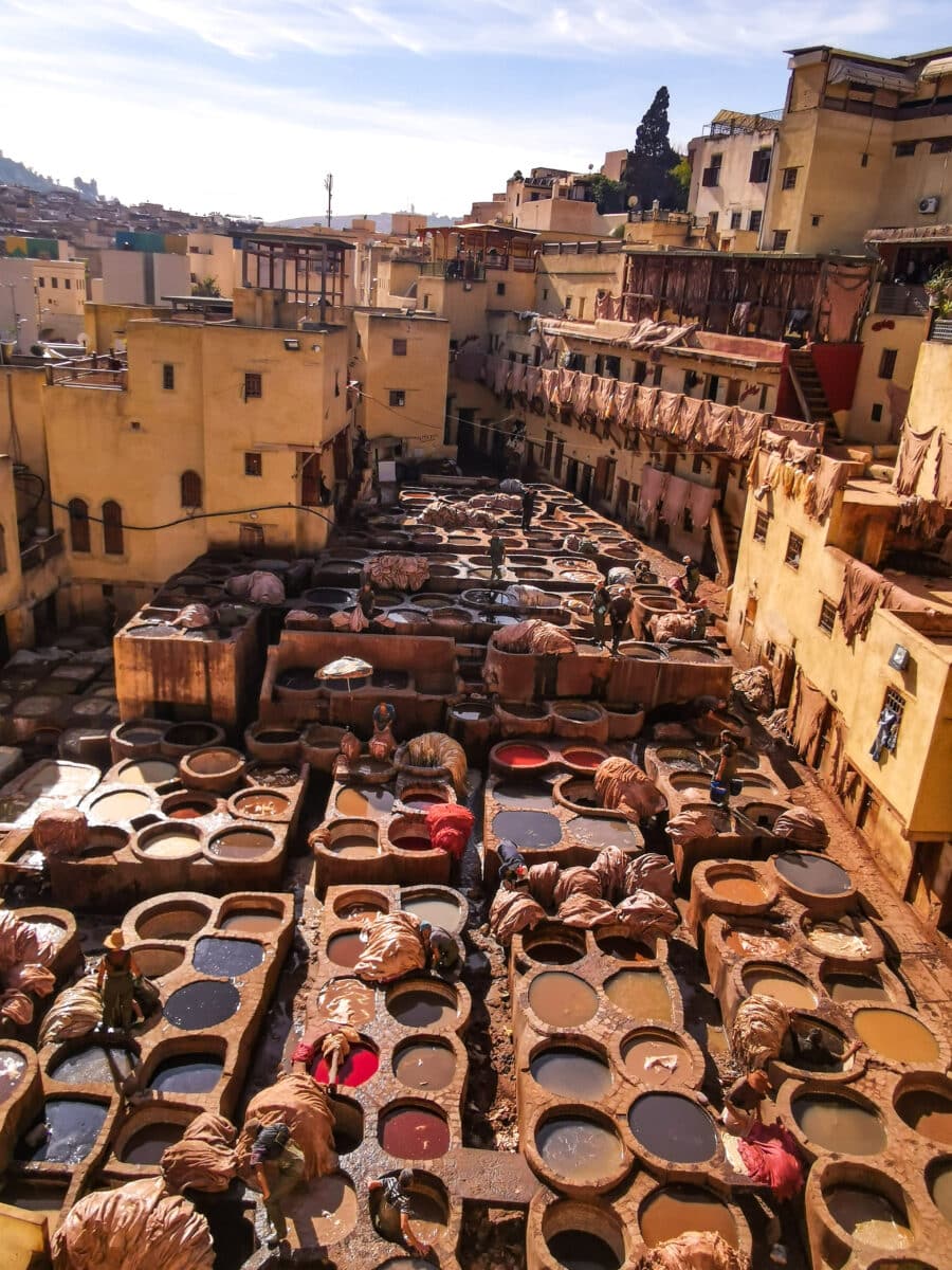 Vista sulla conceria Vista sulla conceria