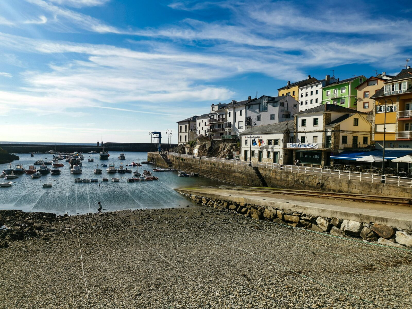 Il molo di Tapia de Casariego Il molo di Tapia de Casariego