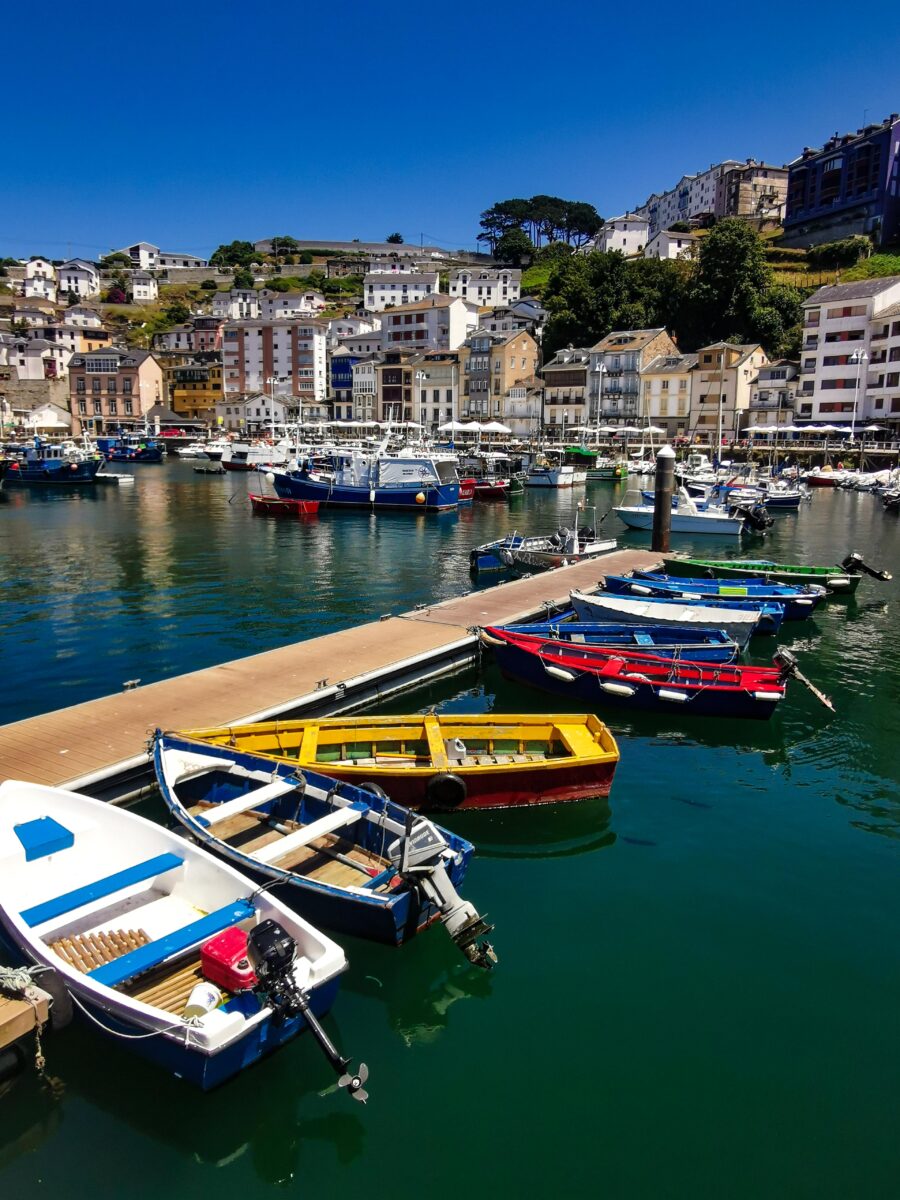 Il porticciolo di Luarca Il porticciolo di Luarca