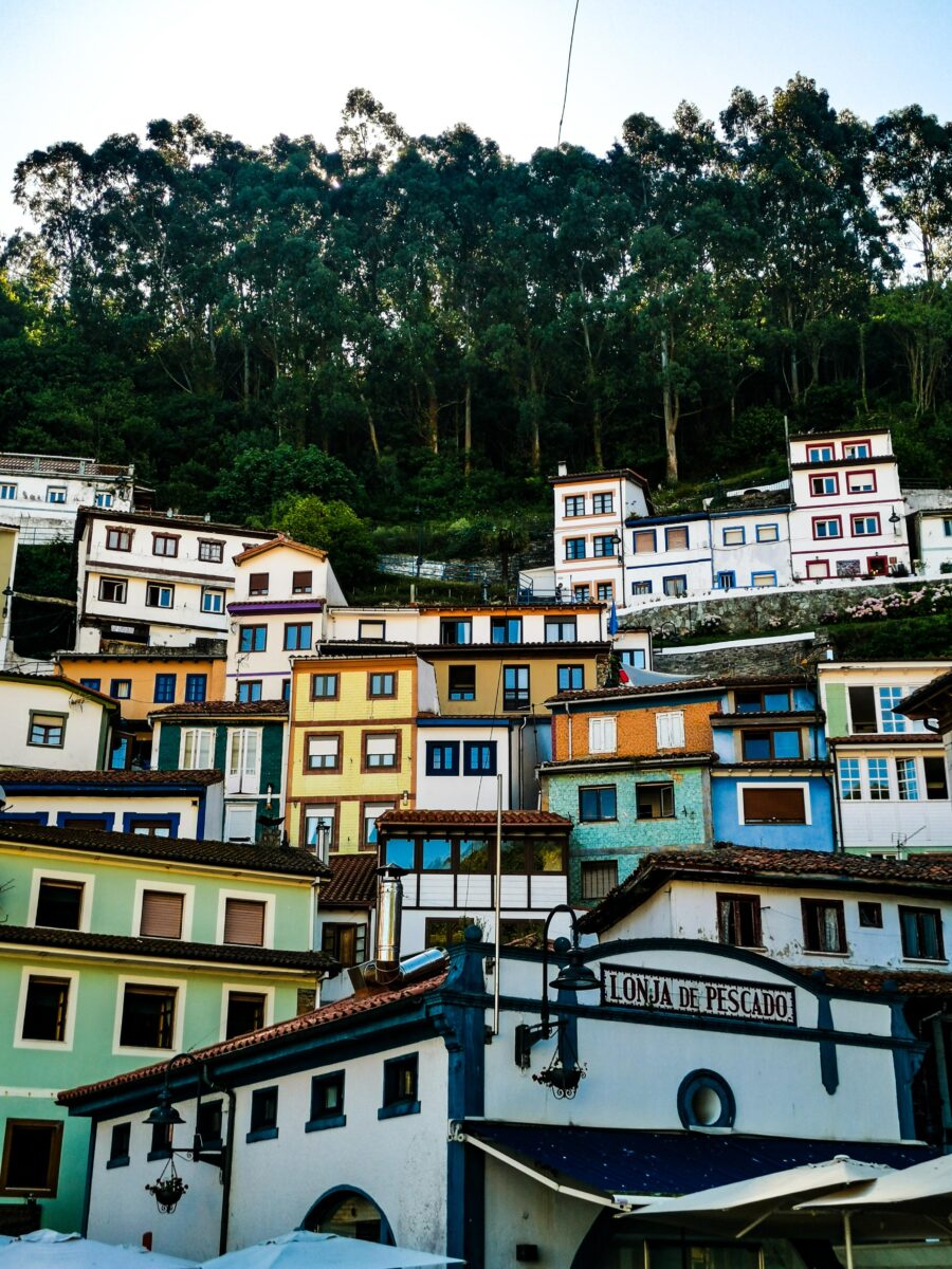 Le casette colorate di Cudillero Le casette colorate di Cudillero