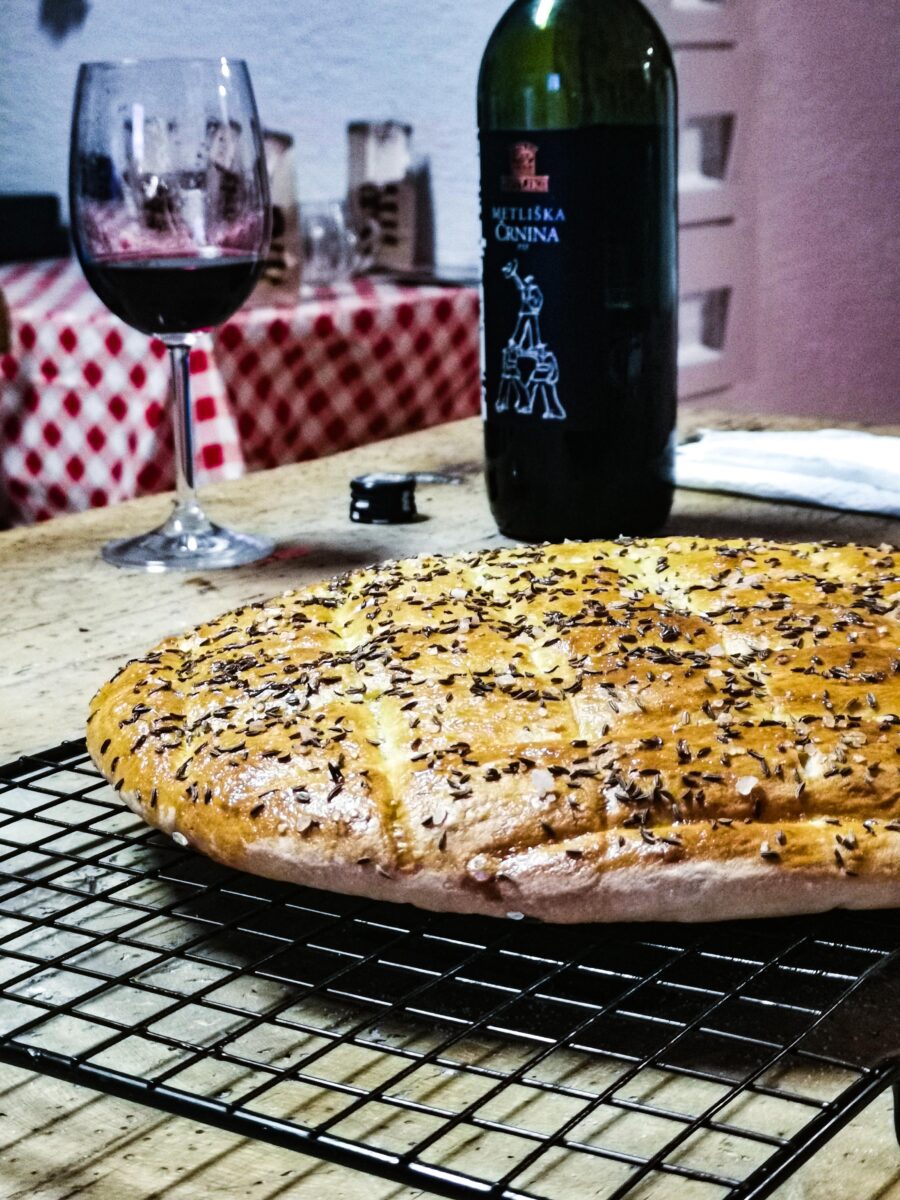 La tradizionale pogača La tradizionale pogača