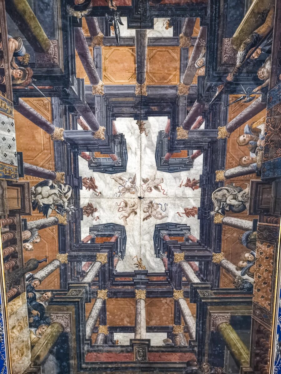 Soffitto di un palazzo storico di Celje Soffitto di un palazzo storico di Celje