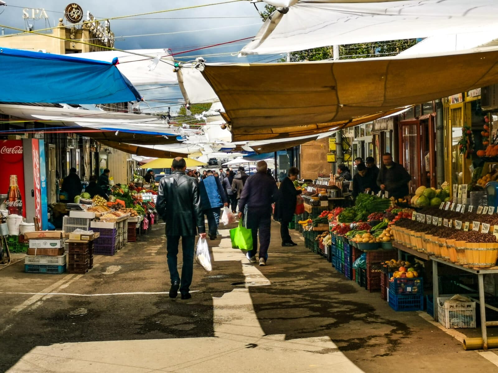 Il mercato di Gyumri Il mercato di Gyumri
