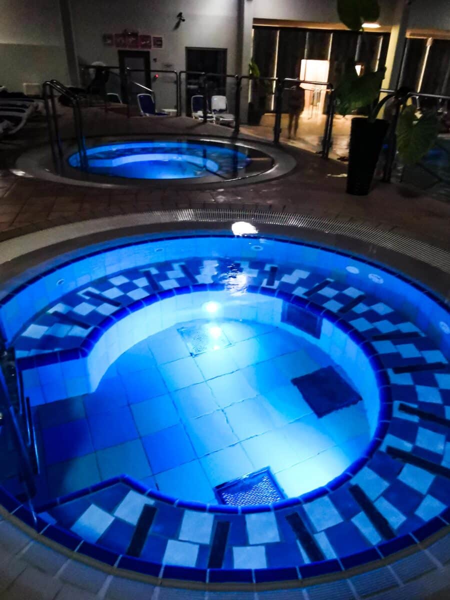 Alcune delle vasche idromassaggio delle Terme Vivat Alcune delle vasche idromassaggio delle Terme Vivat