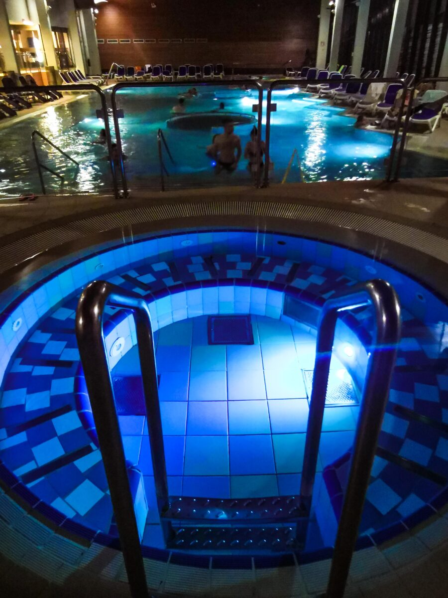 La sala principale delle Terme Vivat La sala principale delle Terme Vivat