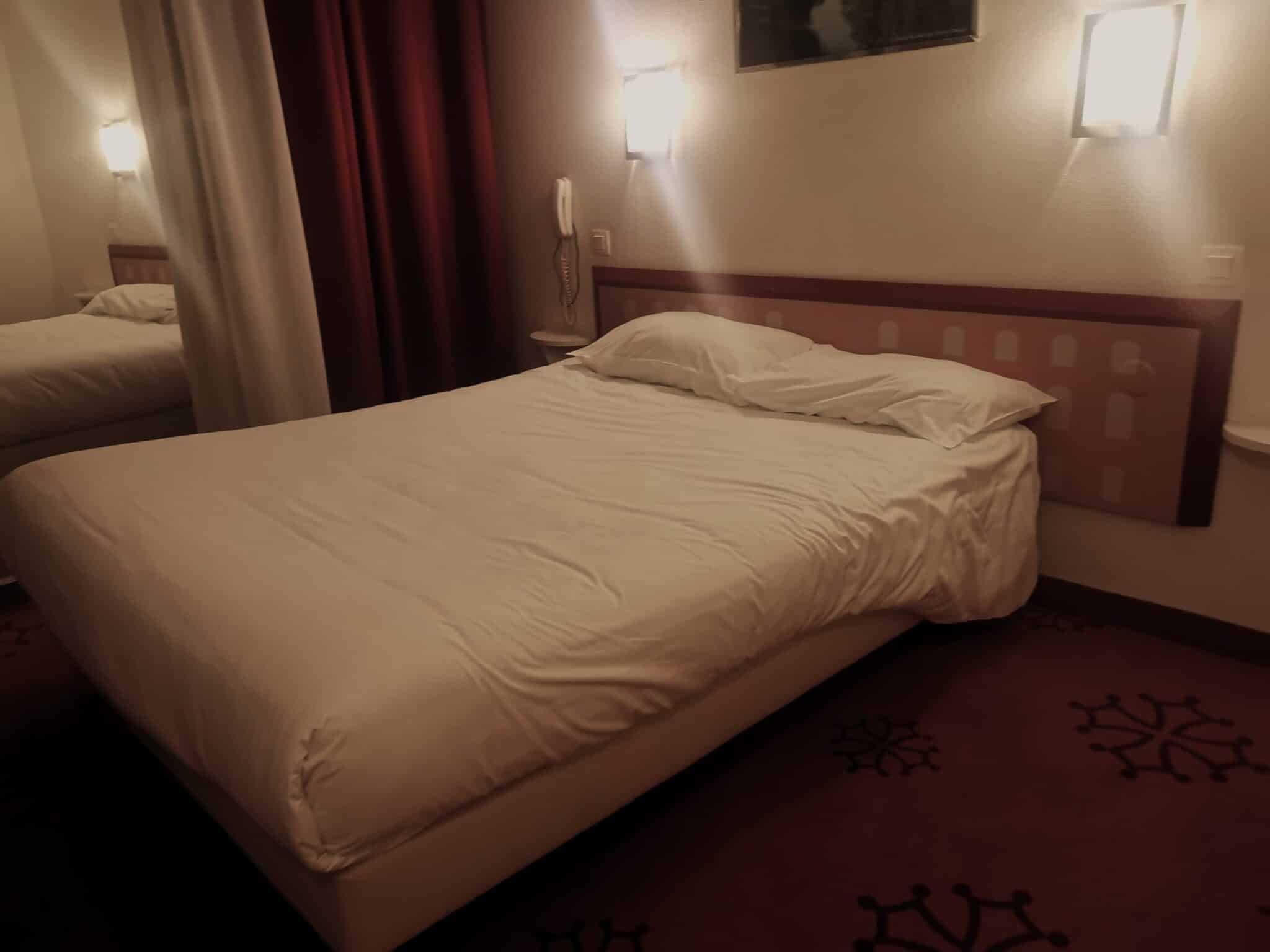 La mia camera all'Hotel Ours Blanc Centre La mia camera all'Hotel Ours Blanc Centre