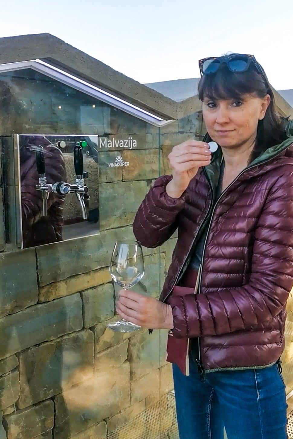 La fontana del vino va a gettoni La fontana del vino va a gettoni