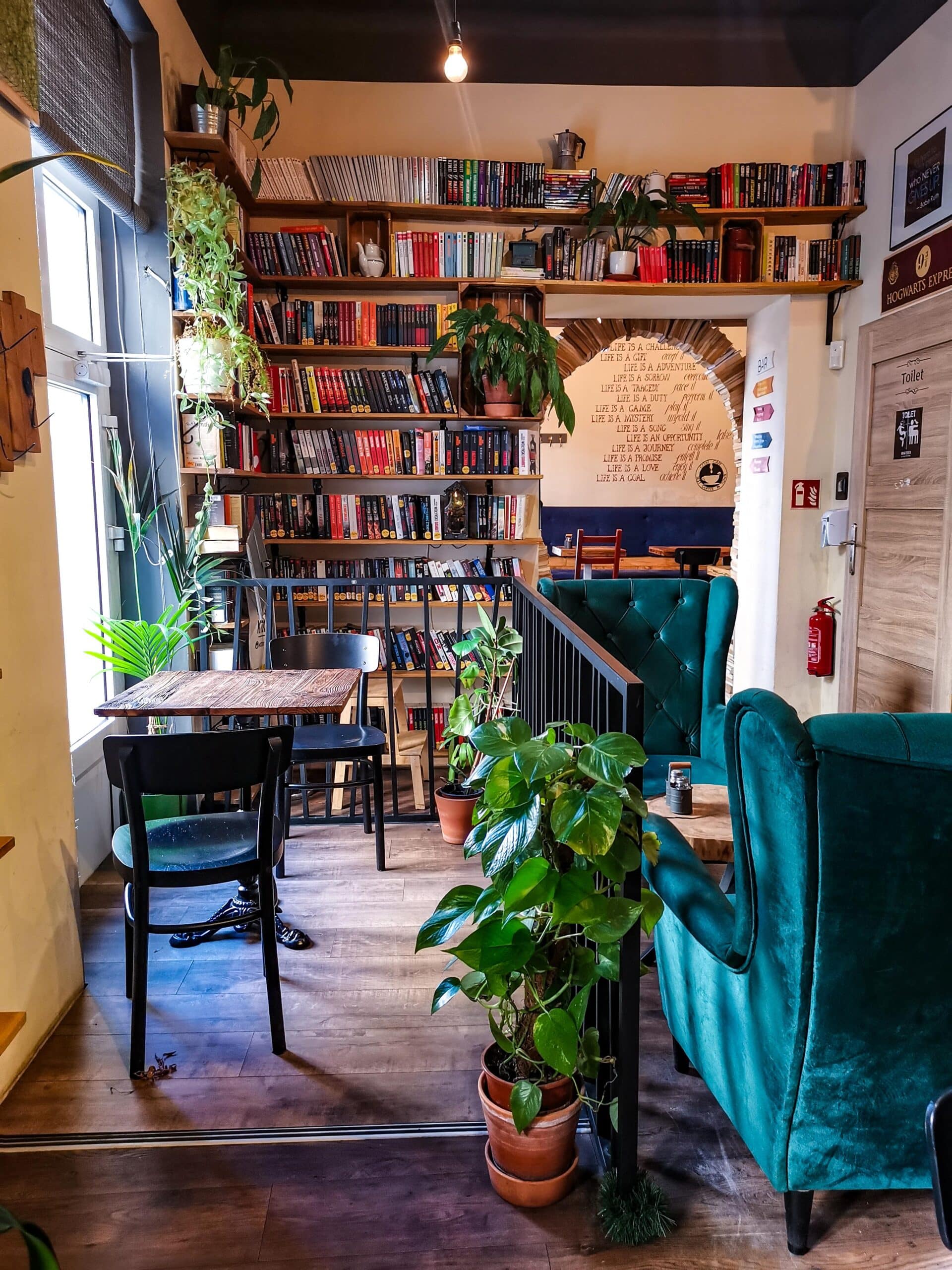 Bookshop cafè a Kazimierz Bookshop cafè a Kazimierz