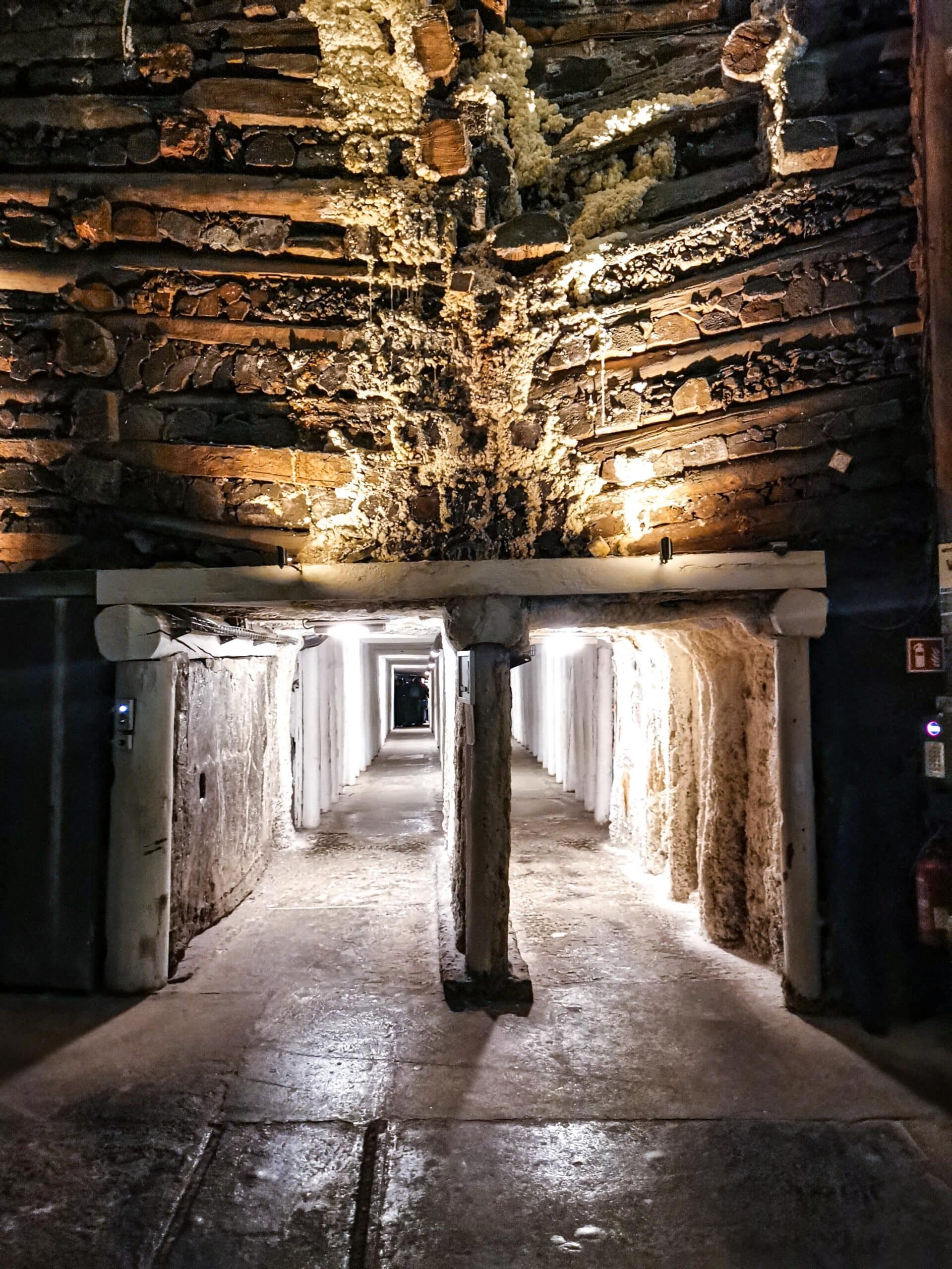 I tunnel della miniera di sale di Wieliczka I tunnel della miniera di sale di Wieliczka