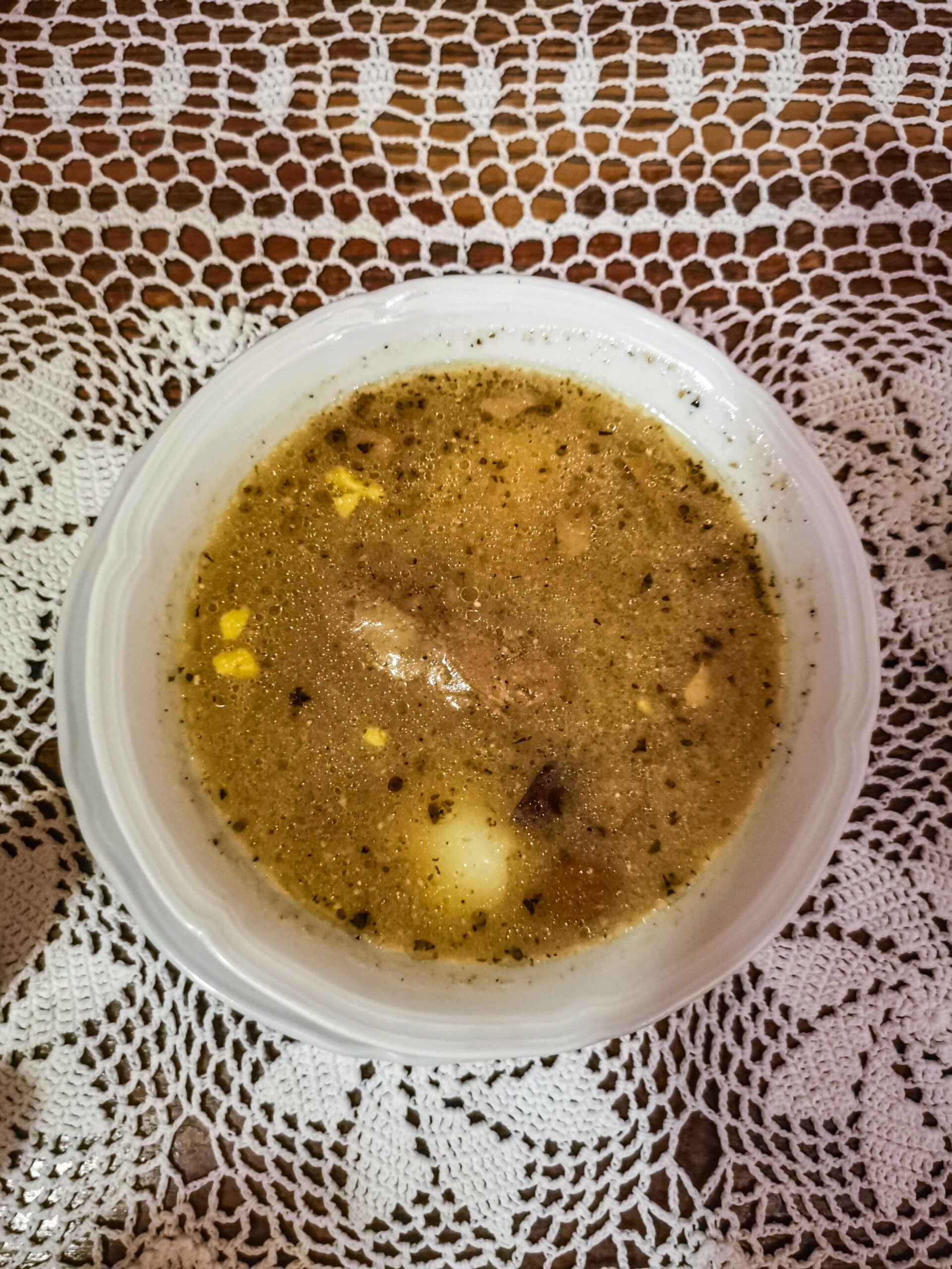 La tradizionale zuppa polacca zurek La tradizionale zuppa polacca zurek