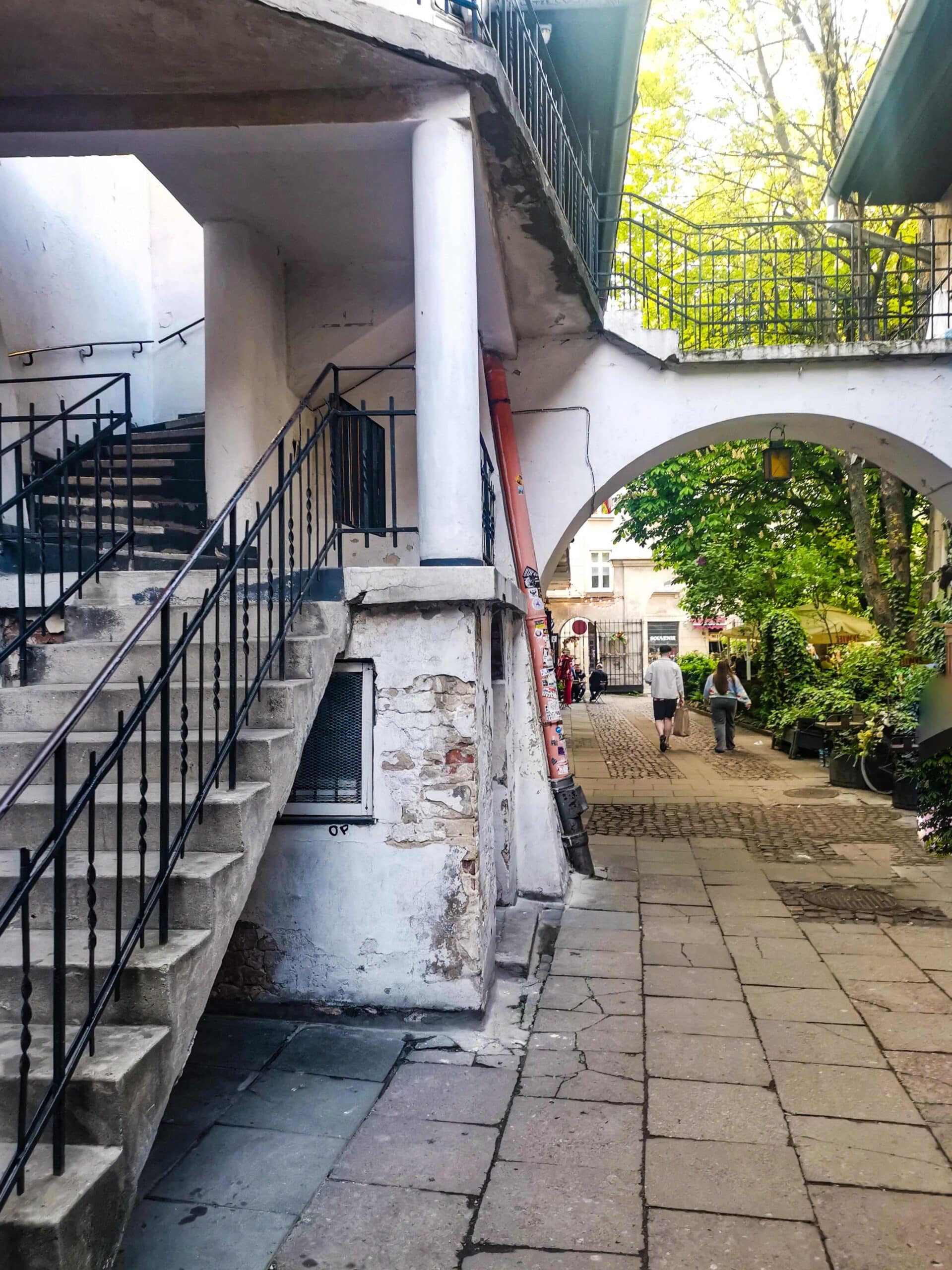 Uno degli angoli più noti del quartiere ebraico Uno degli angoli più noti del quartiere ebraico